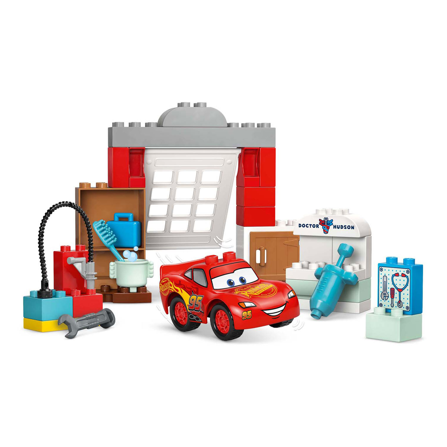 LEGO Duplo 10456 La visite de McQueen au garage du docteur