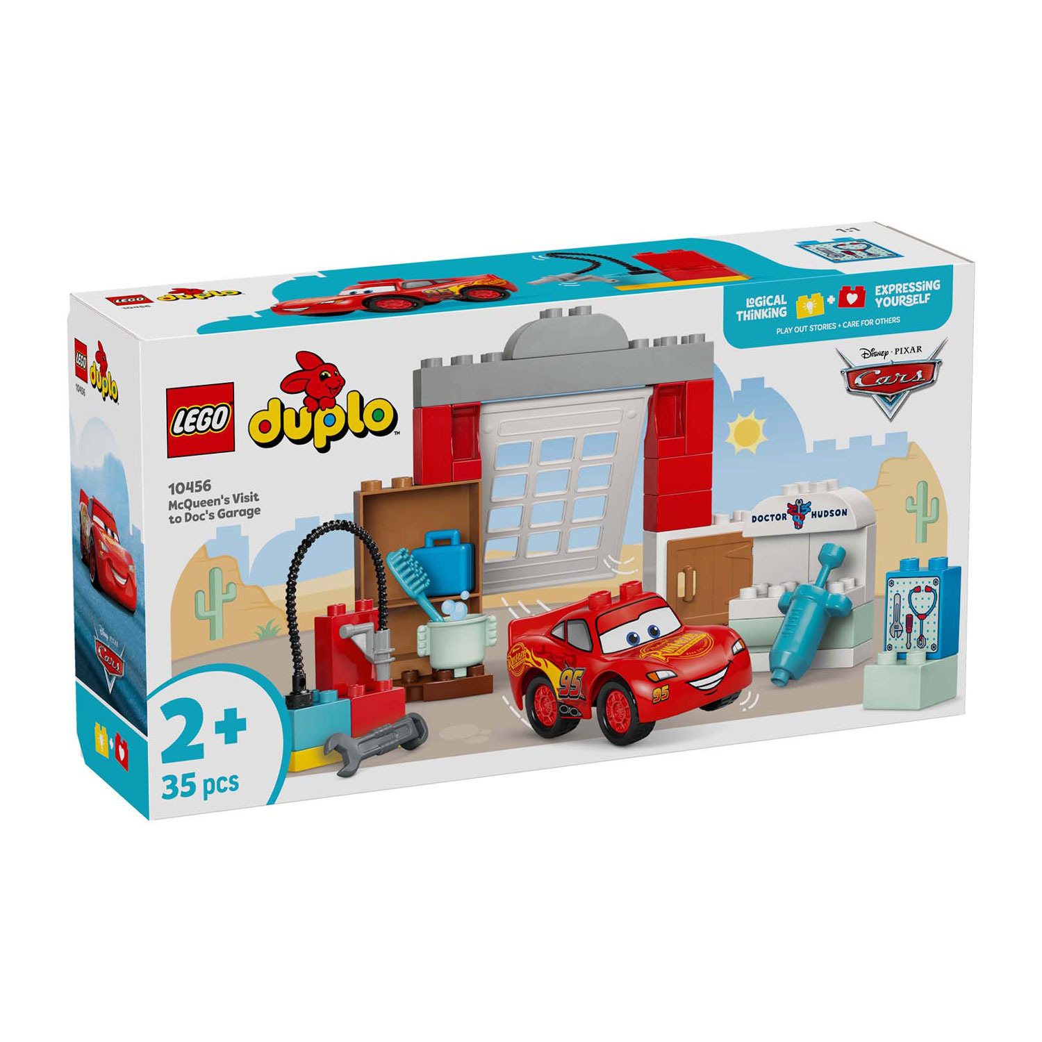 LEGO Duplo 10456 La visite de McQueen au garage du docteur