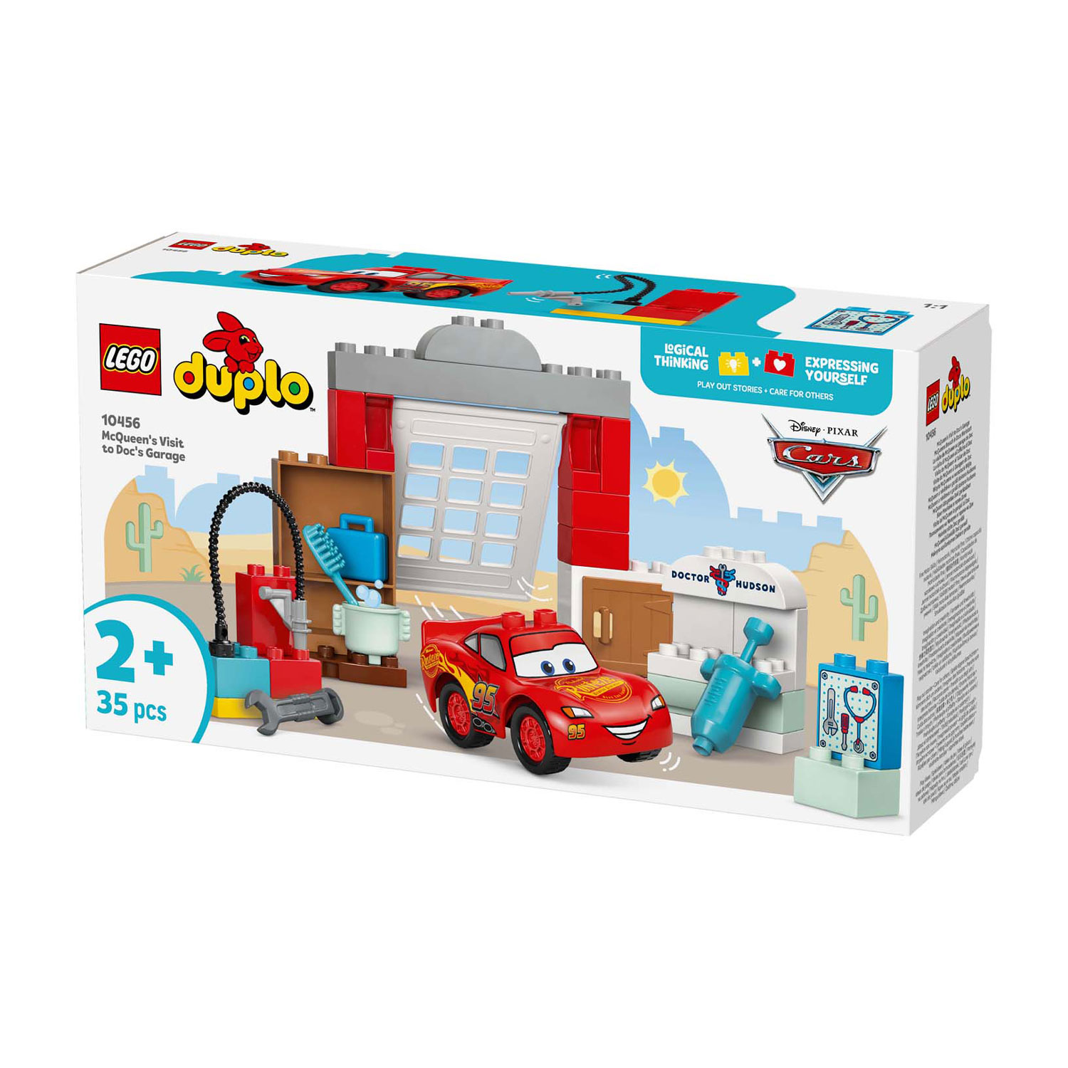 LEGO Duplo 10456 La visite de McQueen au garage du docteur