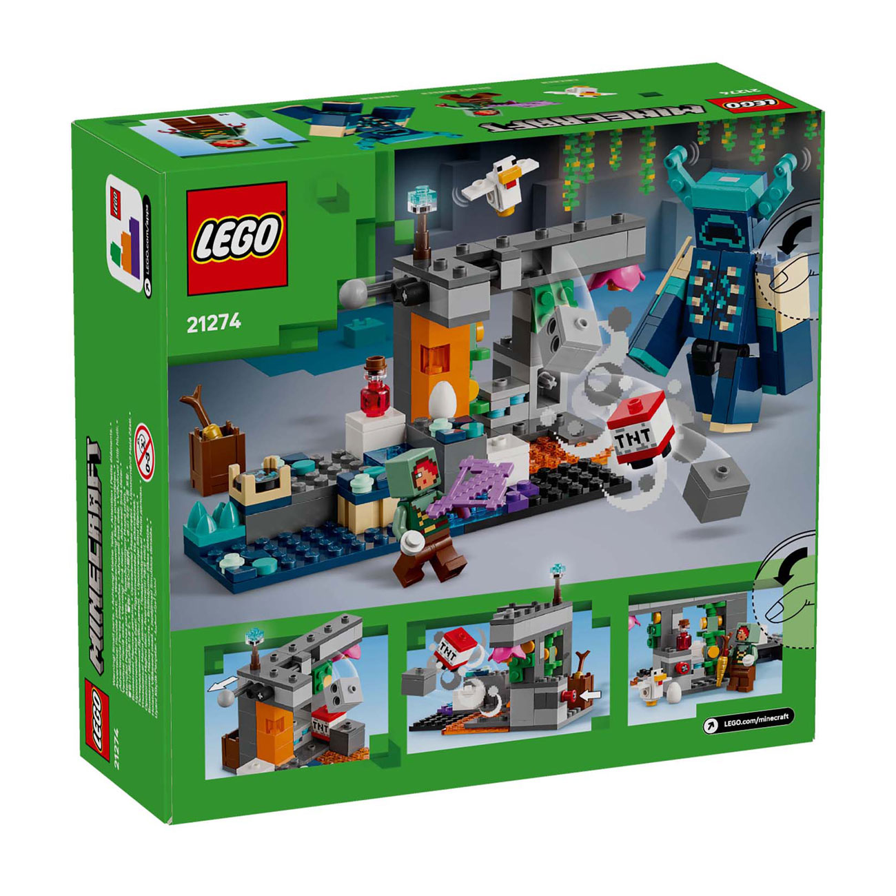LEGO Minecraft 21274 De ontmoeting met de Opzichter