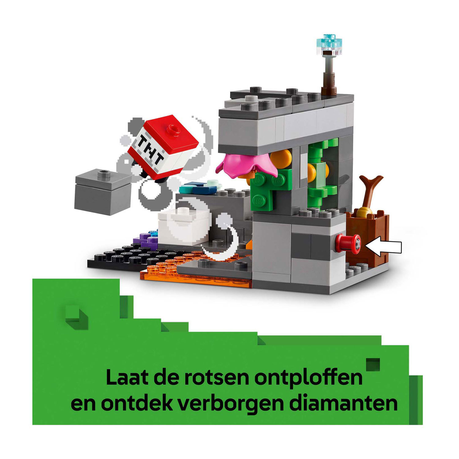 LEGO Minecraft 21274 De ontmoeting met de Opzichter