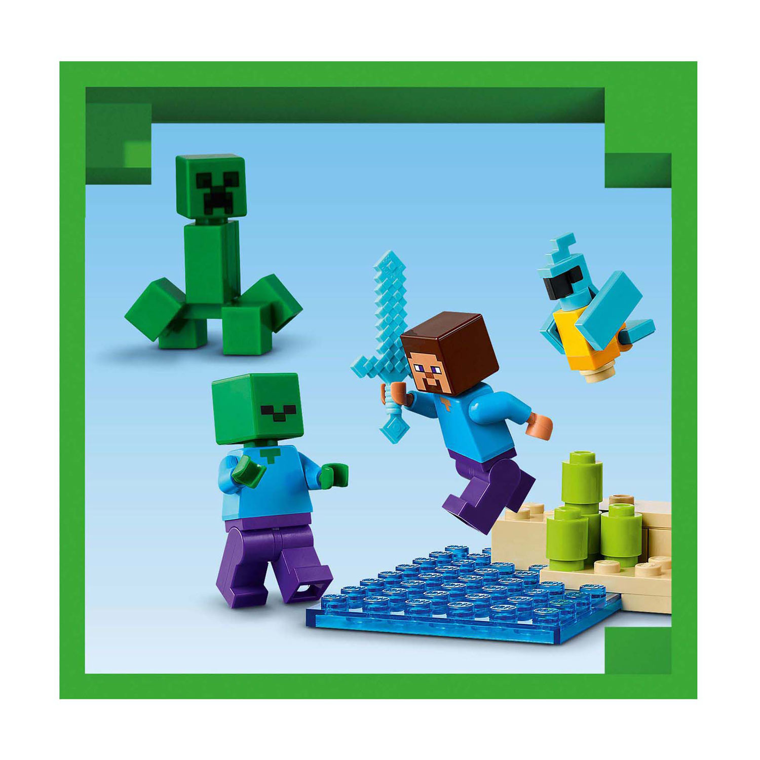 LEGO Minecraft 21275 Het TNT Junglehuis