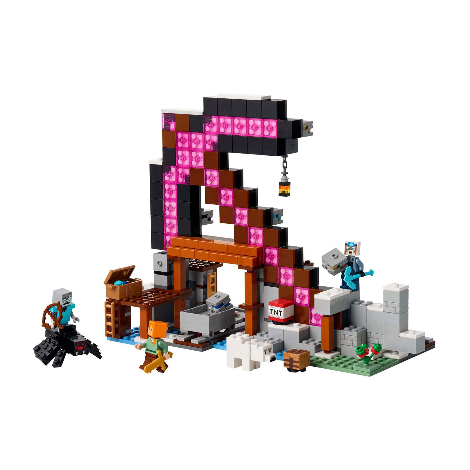 LEGO Minecraft 21277 De Pikhouweelmijn