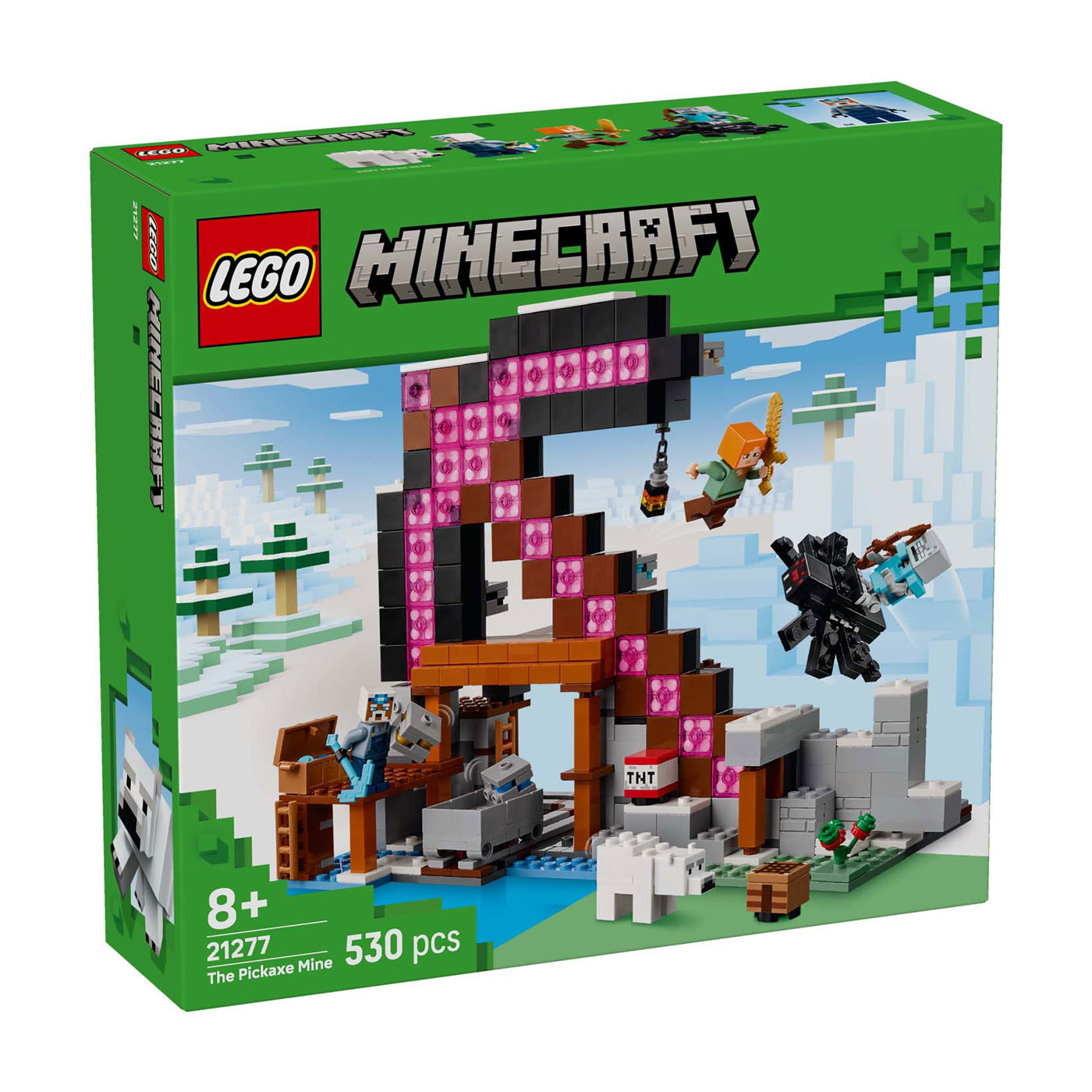LEGO Minecraft 21277 De Pikhouweelmijn