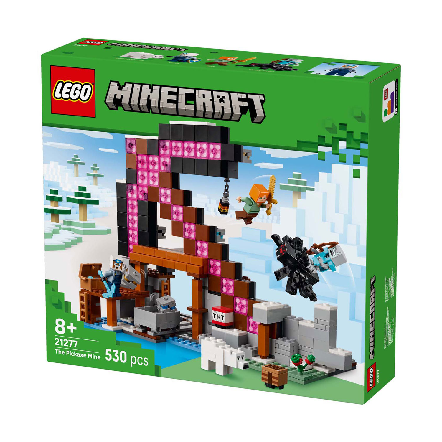 LEGO Minecraft 21277 De Pikhouweelmijn