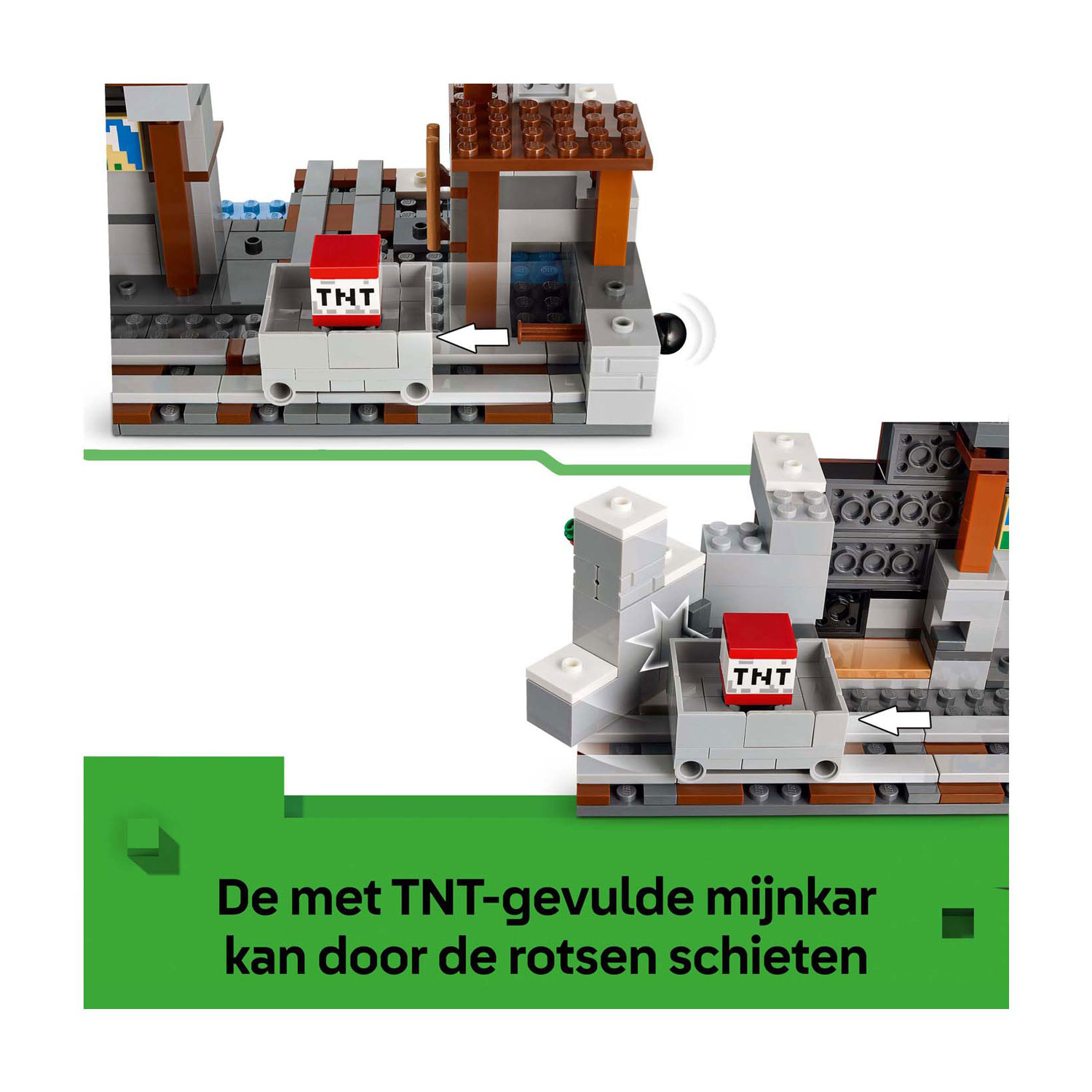 LEGO Minecraft 21277 De Pikhouweelmijn