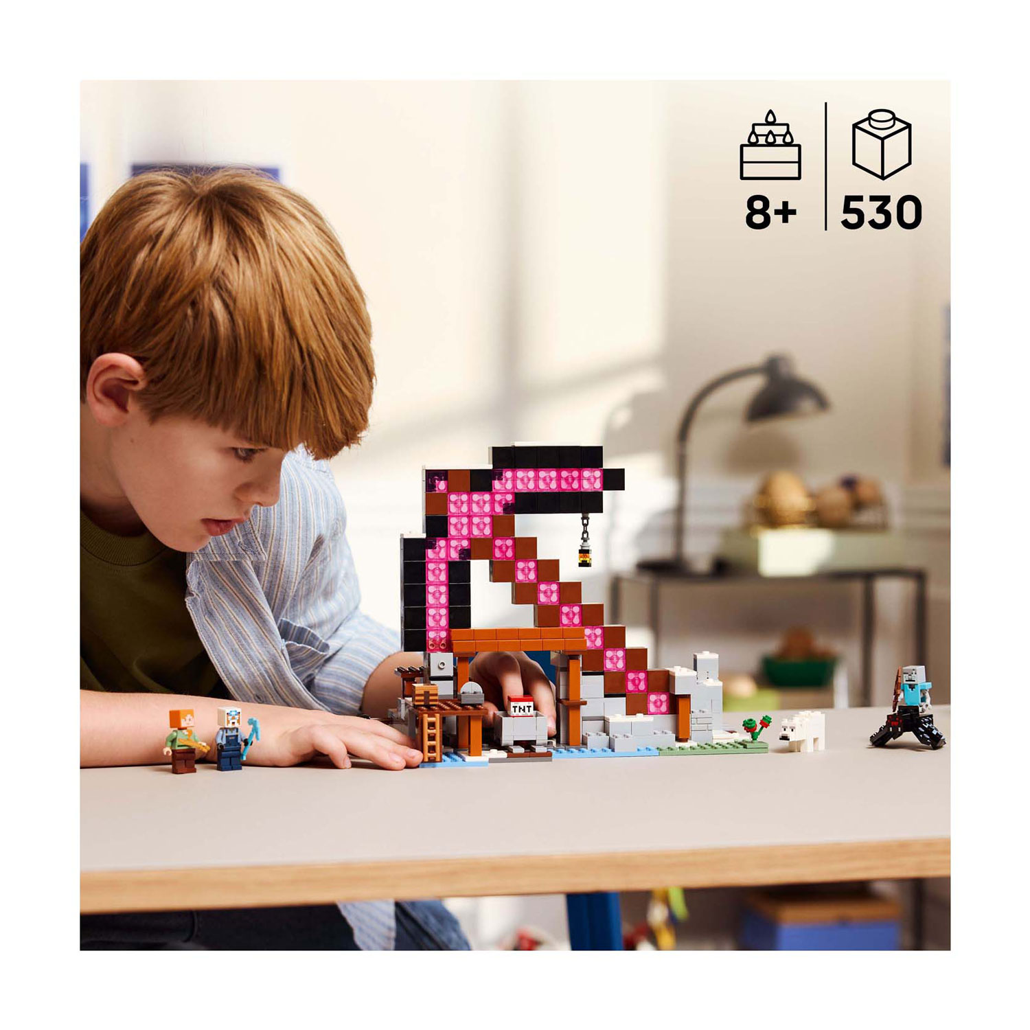 LEGO Minecraft 21277 De Pikhouweelmijn