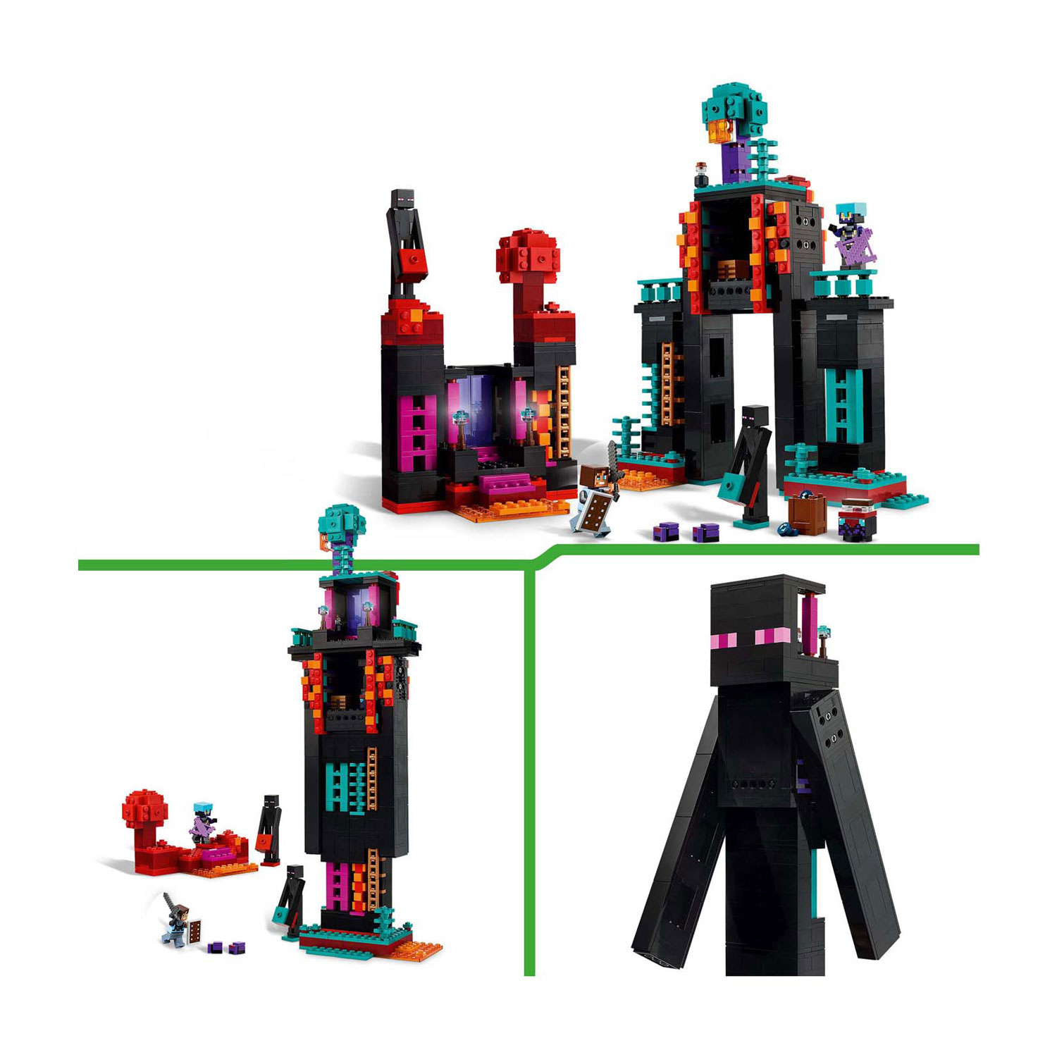 LEGO Minecraft 21279 De Enderman Toren