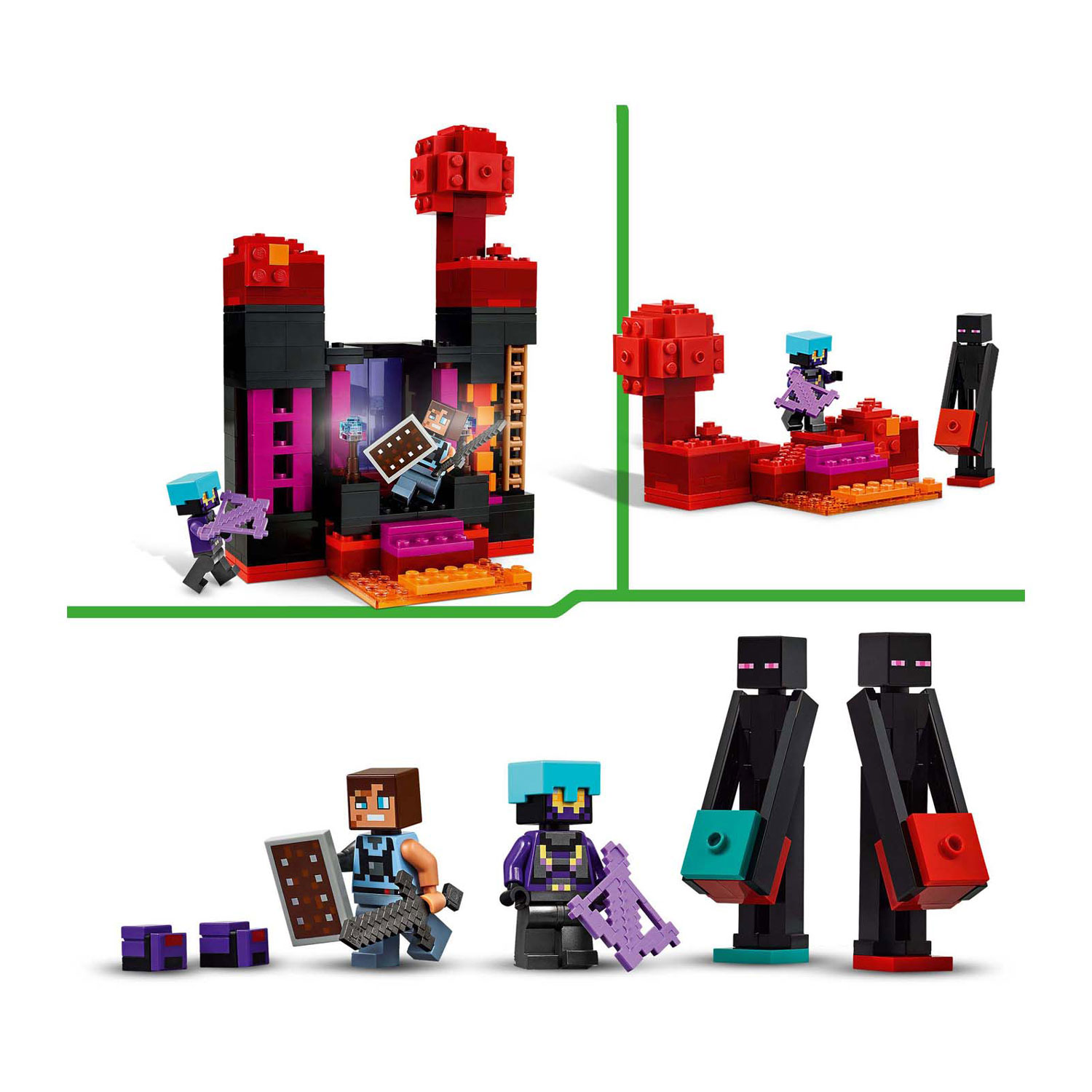 LEGO Minecraft 21279 De Enderman Toren