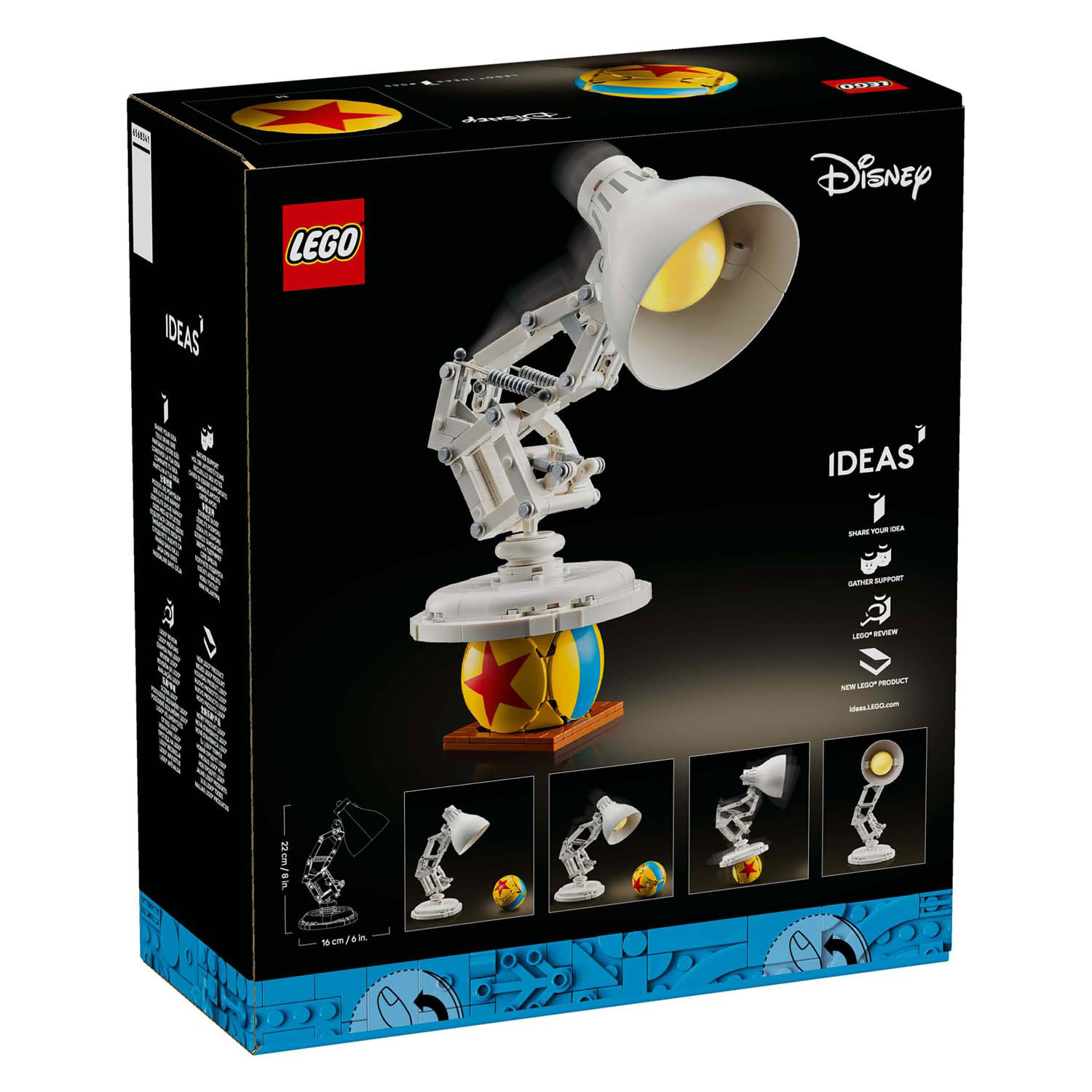 LEGO Ideas 21357 Disney Pixar Luxo Jr.