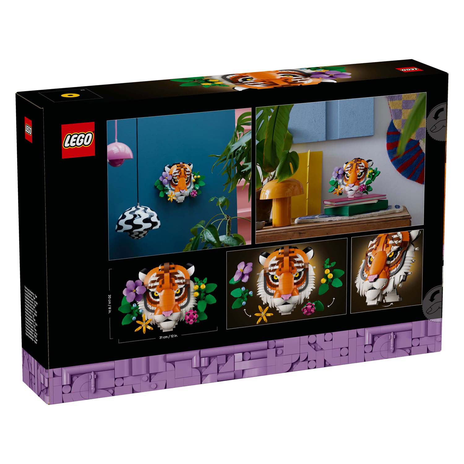 LEGO Art 31217 De Faunacollectie Tijger