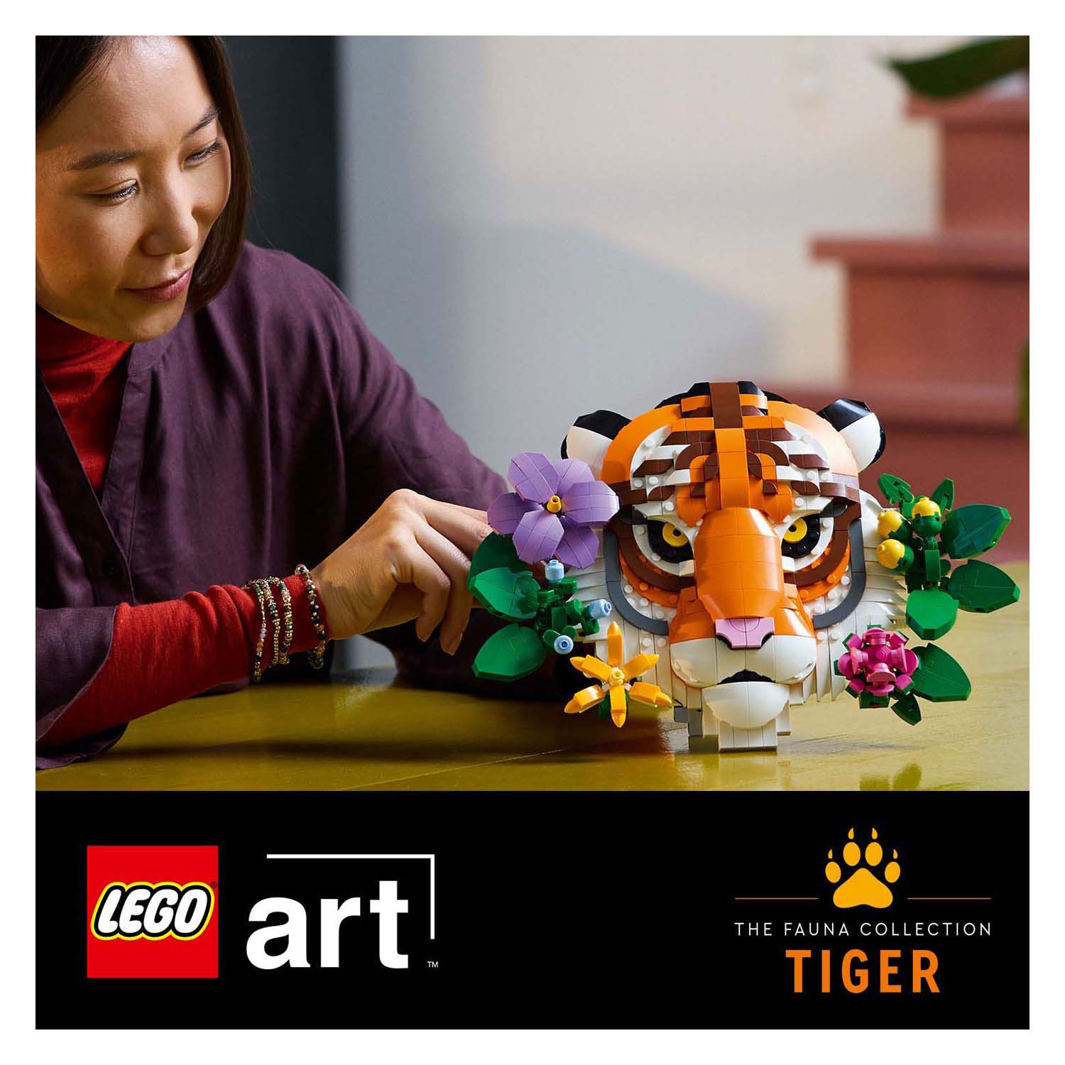 LEGO Art 31217 De Faunacollectie Tijger