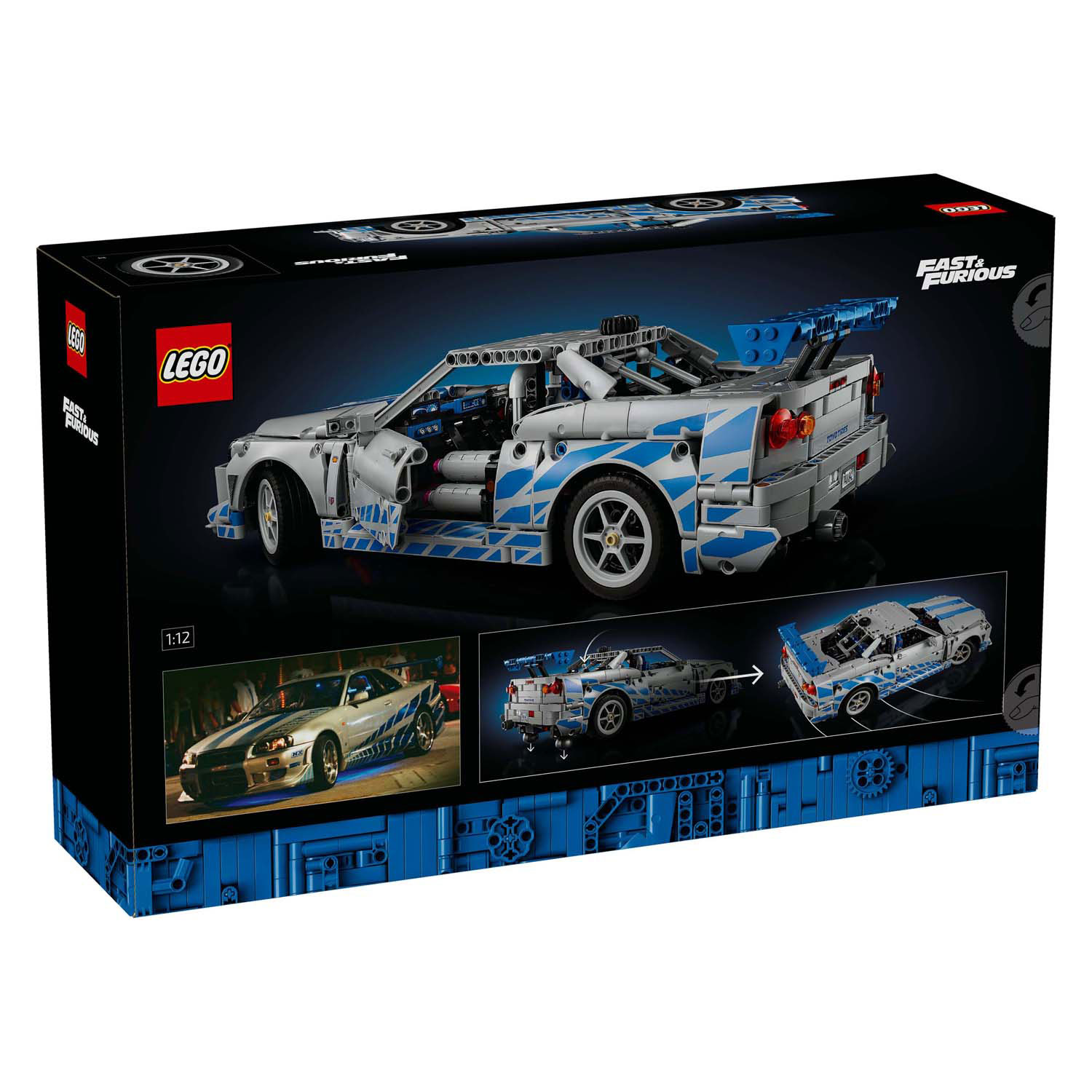LEGO Technic 42210 2 Fast 2 Furious Nissan Skyline GT-R (R34) auto