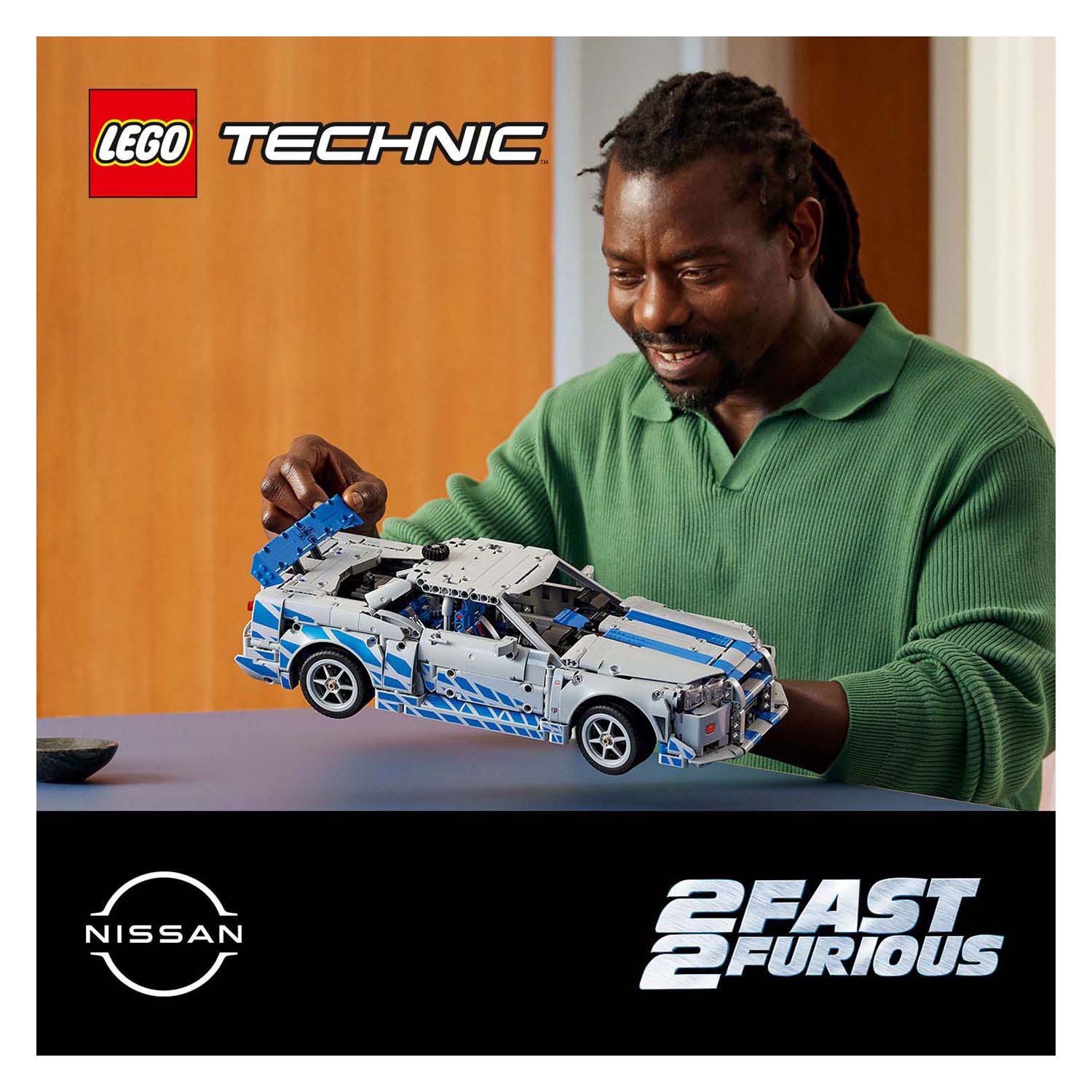 LEGO Technic 42210 2 Fast 2 Furious Nissan Skyline GT-R (R34) auto