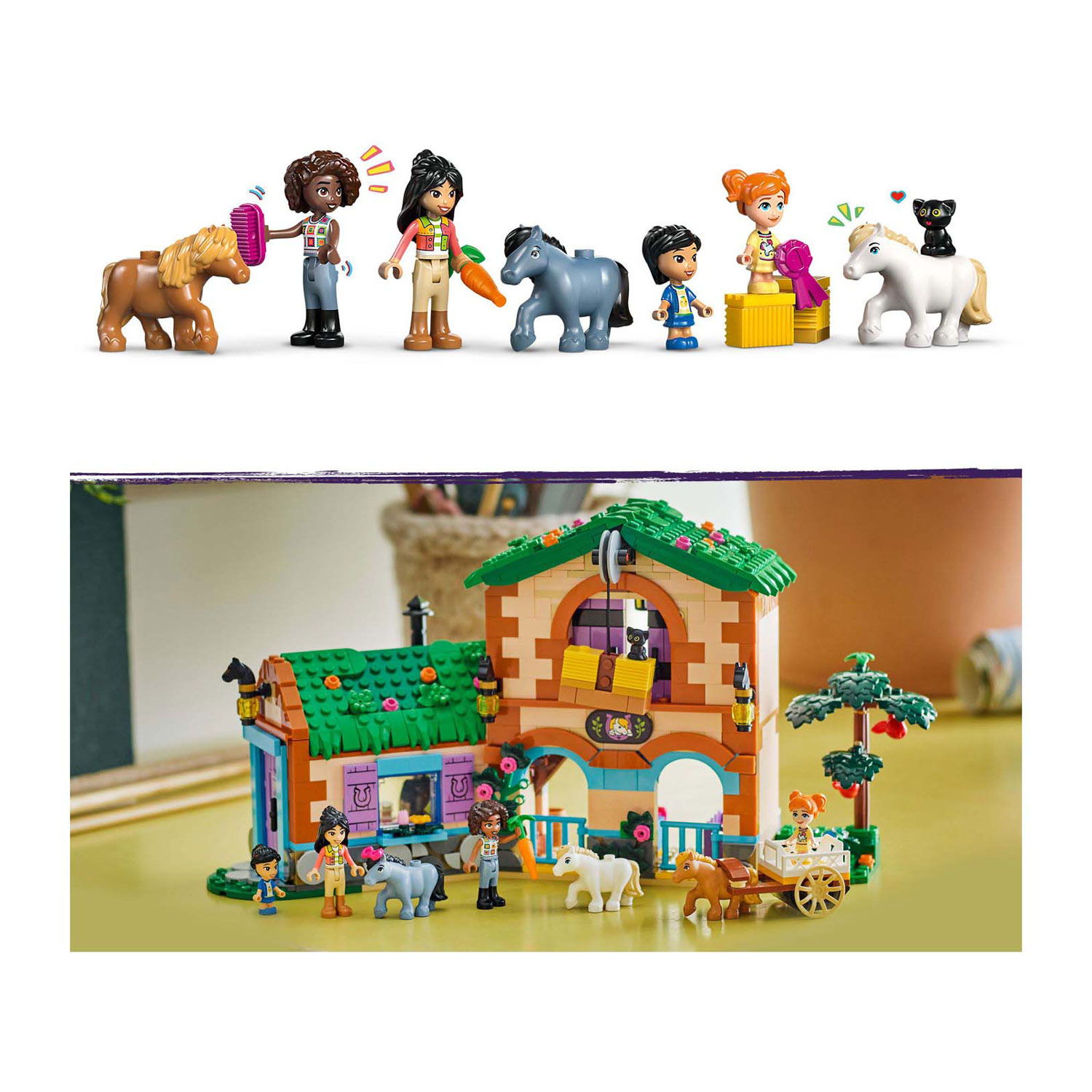 LEGO Friends 42654 Ponyboerderij en Stal