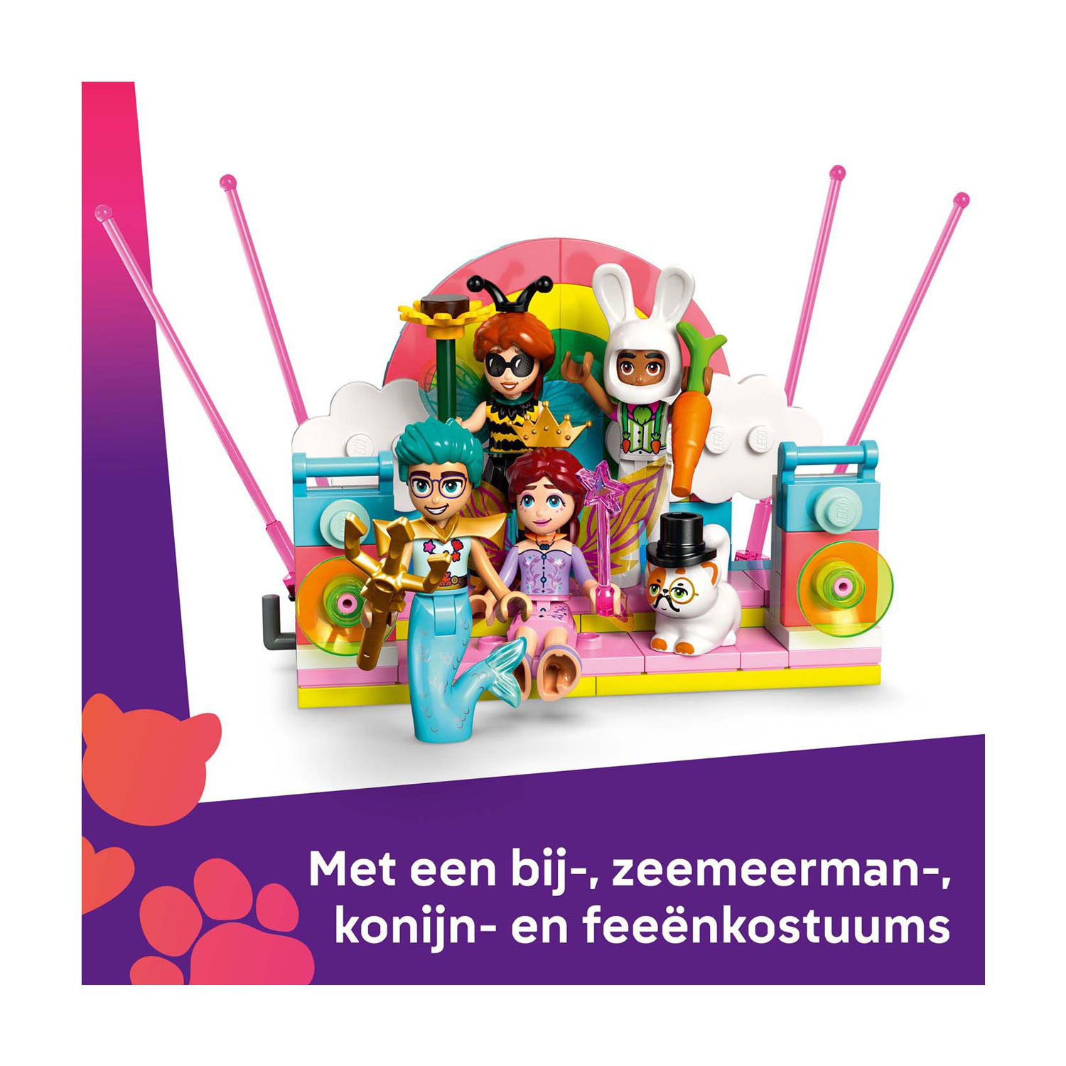 LEGO Friends 42661 Verkleedfeestje met Eenhoorn en Fee