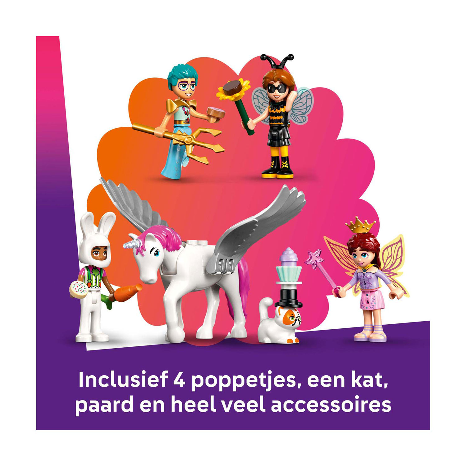 LEGO Friends 42661 Verkleedfeestje met Eenhoorn en Fee