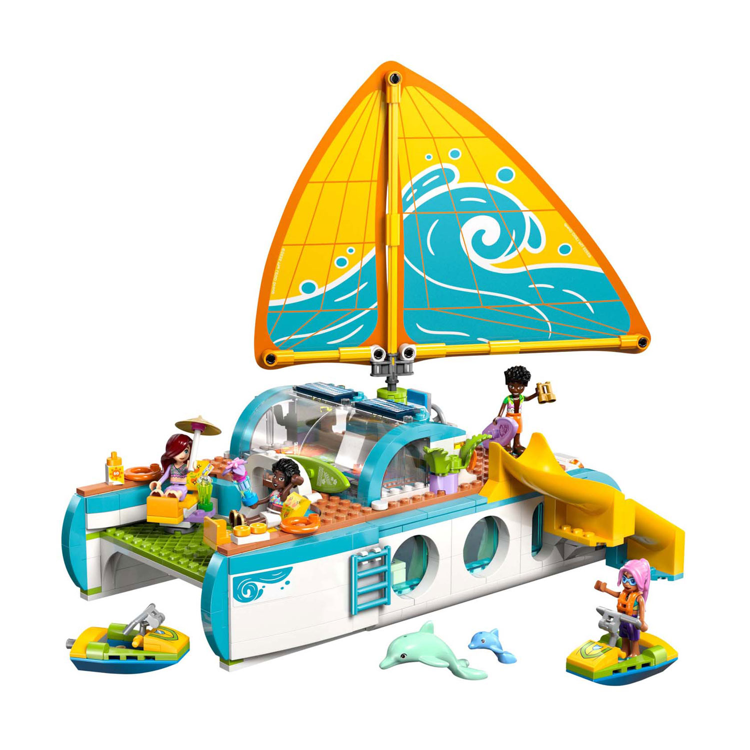 LEGO Friends 42664 Avontuurlijke Bootreis