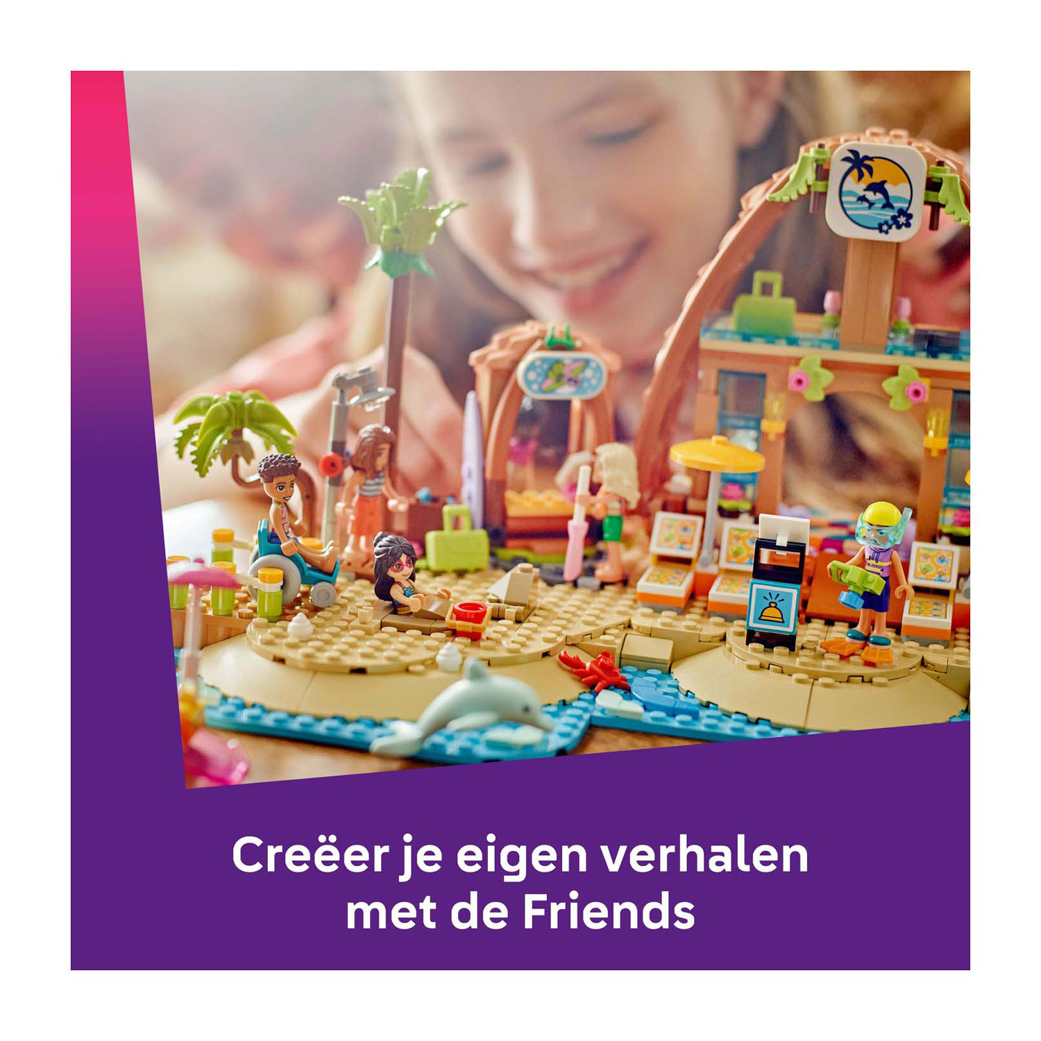 LEGO Friends 42673 Familie Vakantie Strandresort