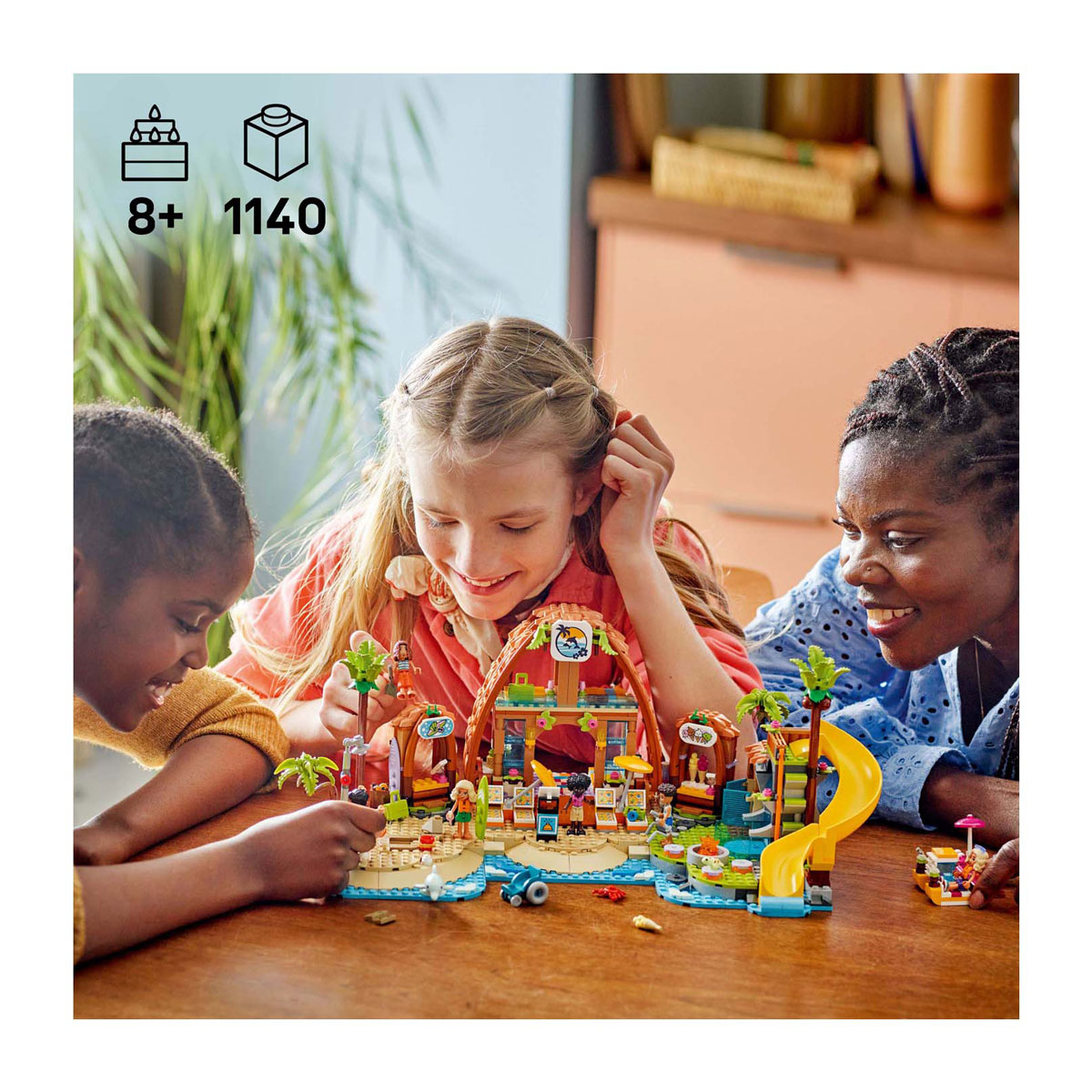 LEGO Friends 42673 Familie Vakantie Strandresort