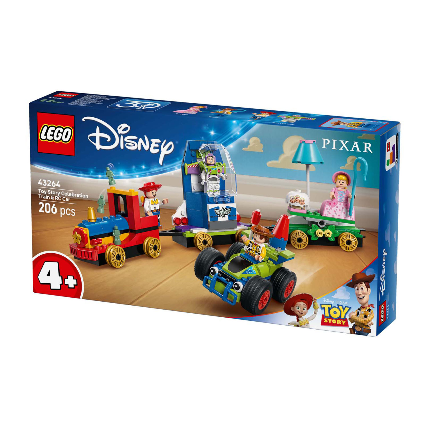 LEGO Disney 43264 Toy Story Celebration Train & RC Car