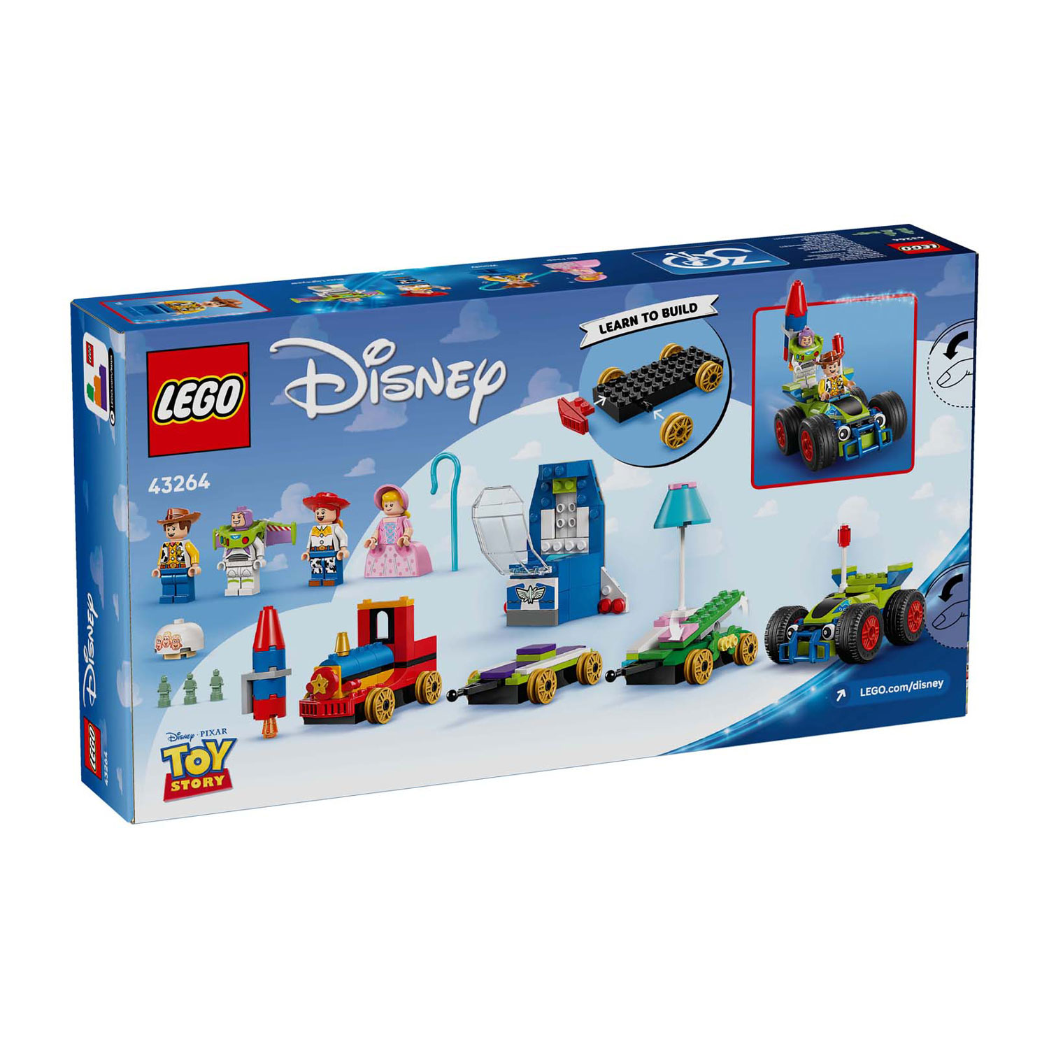 LEGO Disney 43264 Toy Story Celebration Train & RC Car
