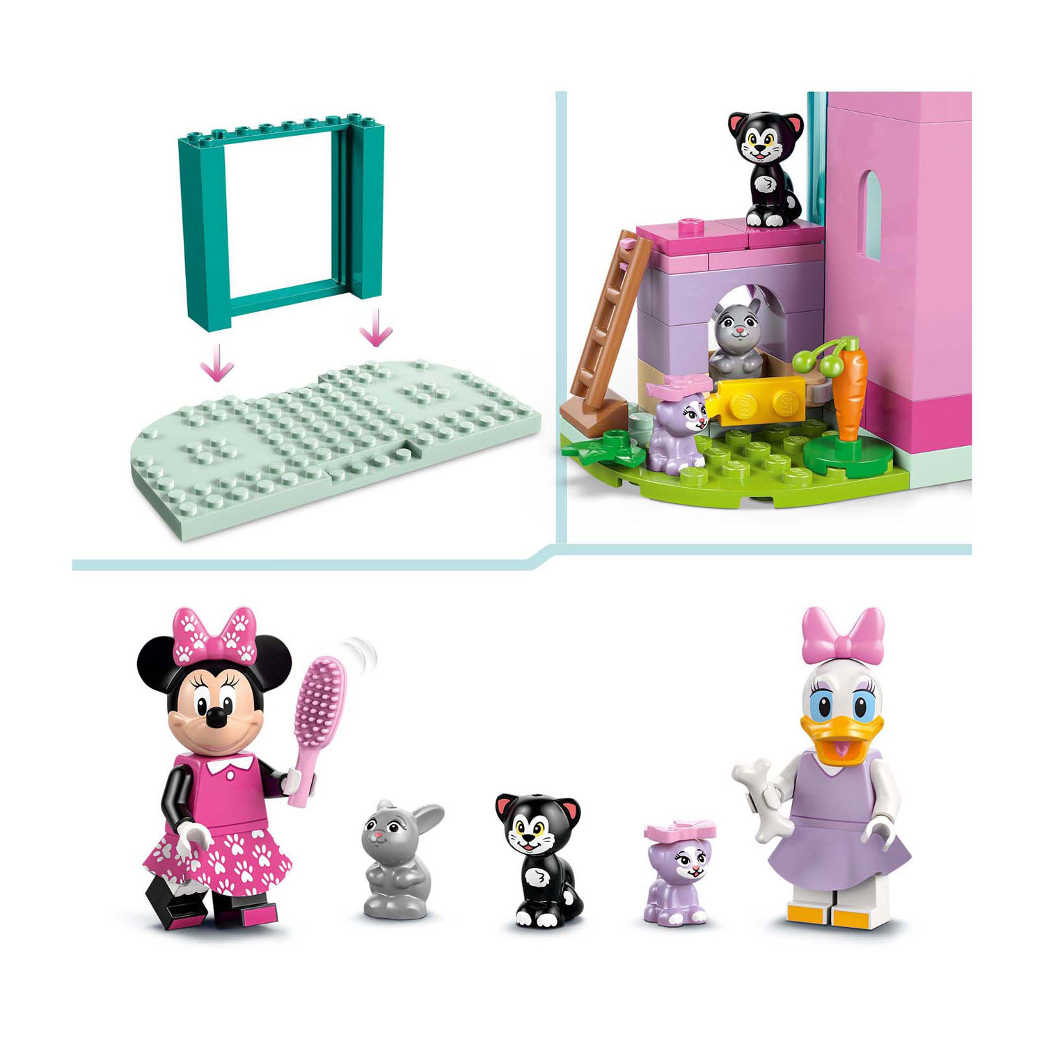 LEGO Classic 43274 Minnie's Huisdierenhotel