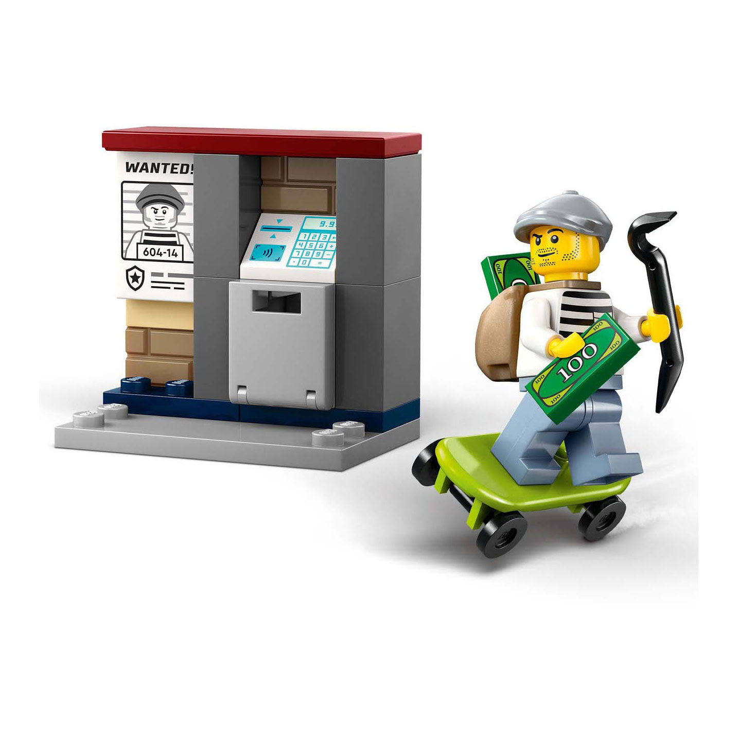 LEGO City 60455 Achtervolging op Politiemotor