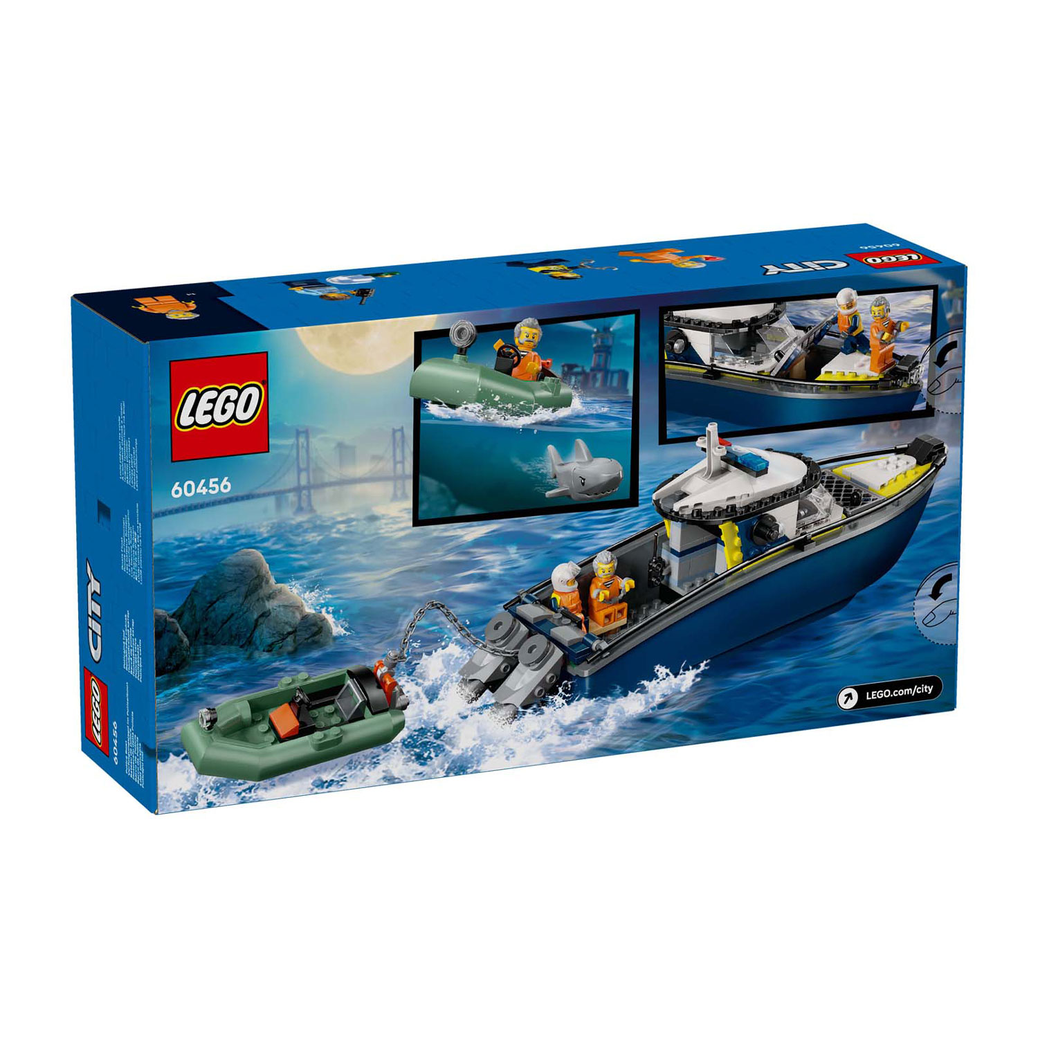 LEGO City 60456 Achtervolging met Politieboot