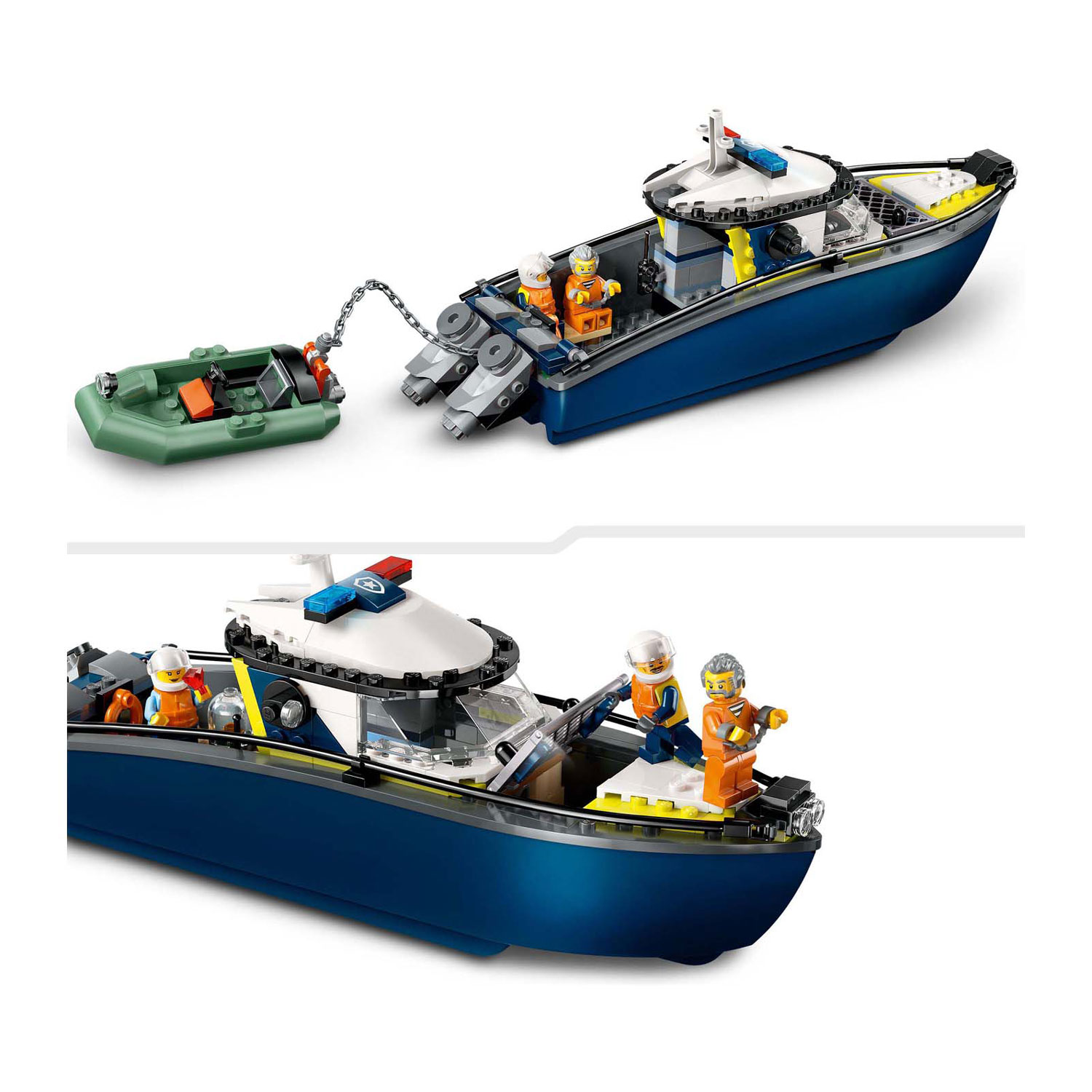 LEGO City 60456 Achtervolging met Politieboot