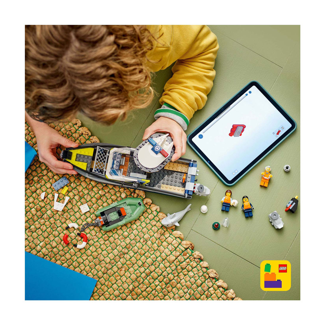 LEGO City 60456 Achtervolging met Politieboot