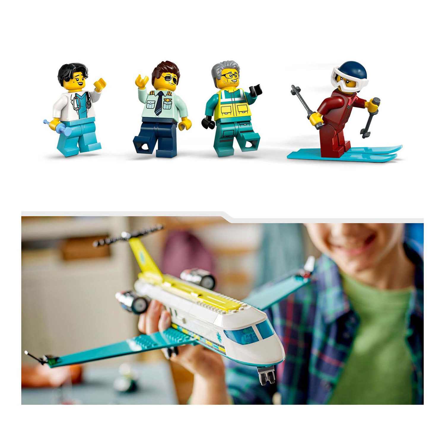 LEGO City 60465 Ambulancevliegtuig