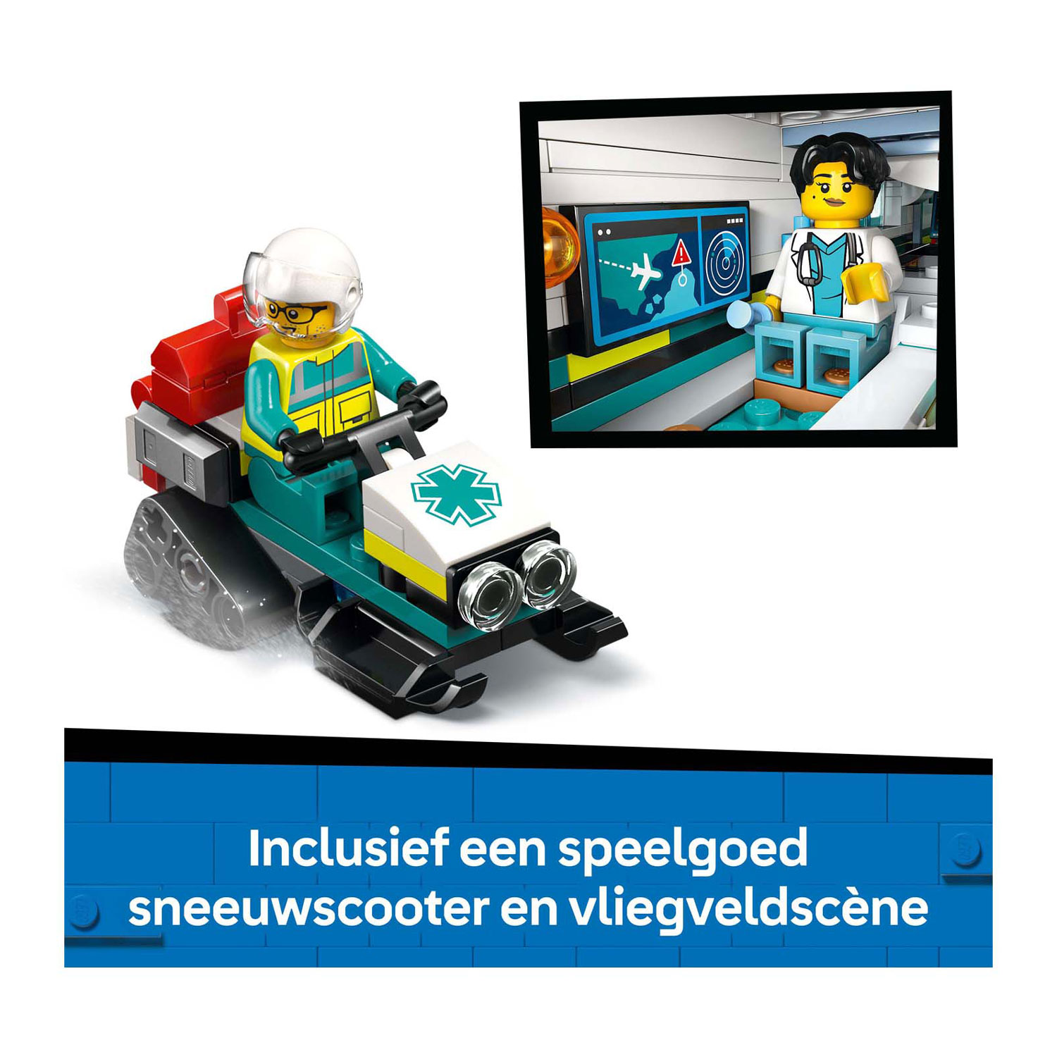 LEGO City 60465 Ambulancevliegtuig
