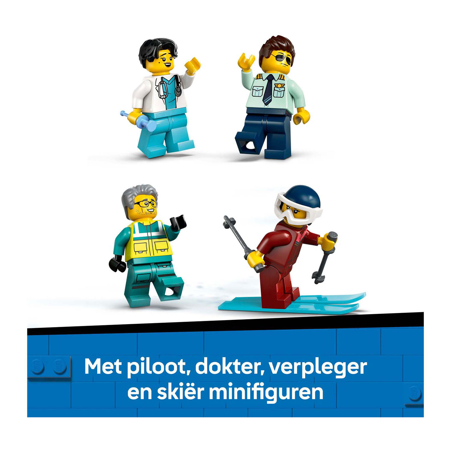 LEGO City 60465 Ambulancevliegtuig