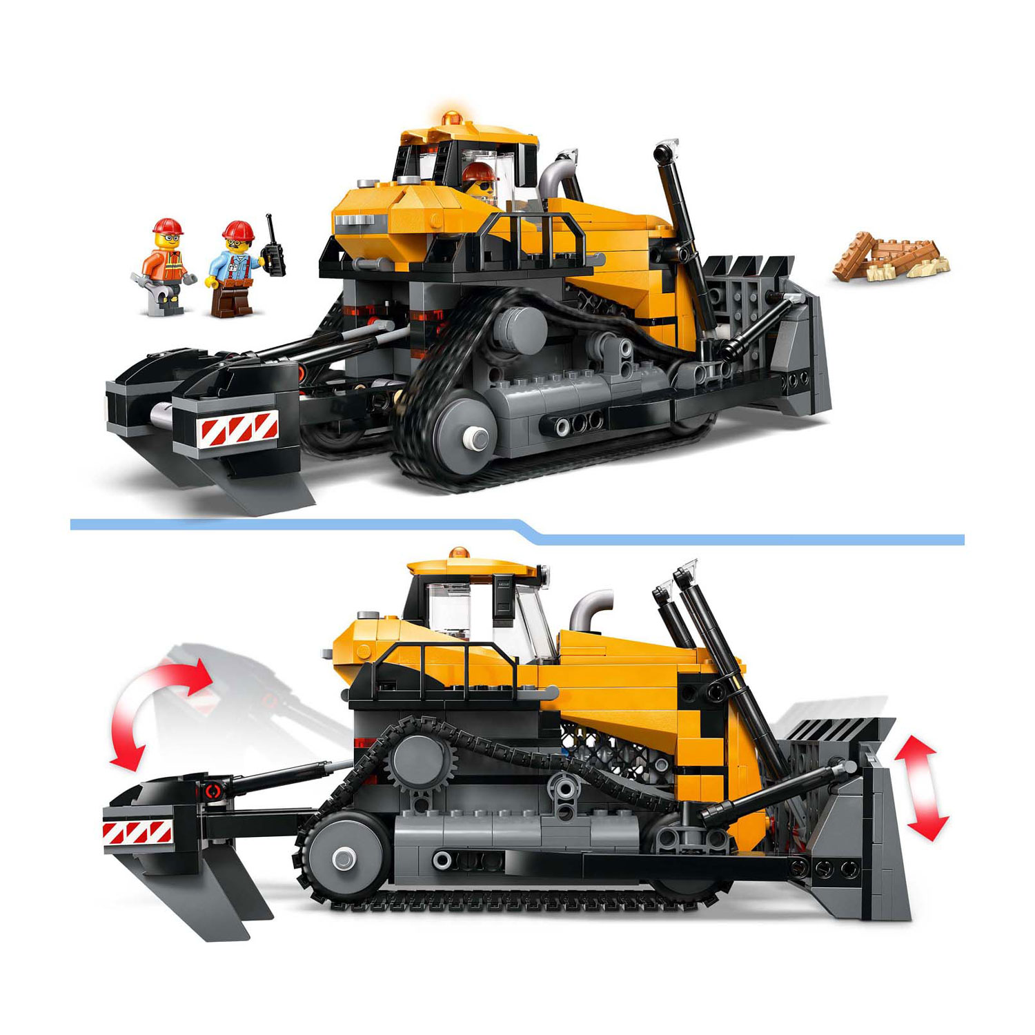 LEGO City 60466 Gele Bulldozer