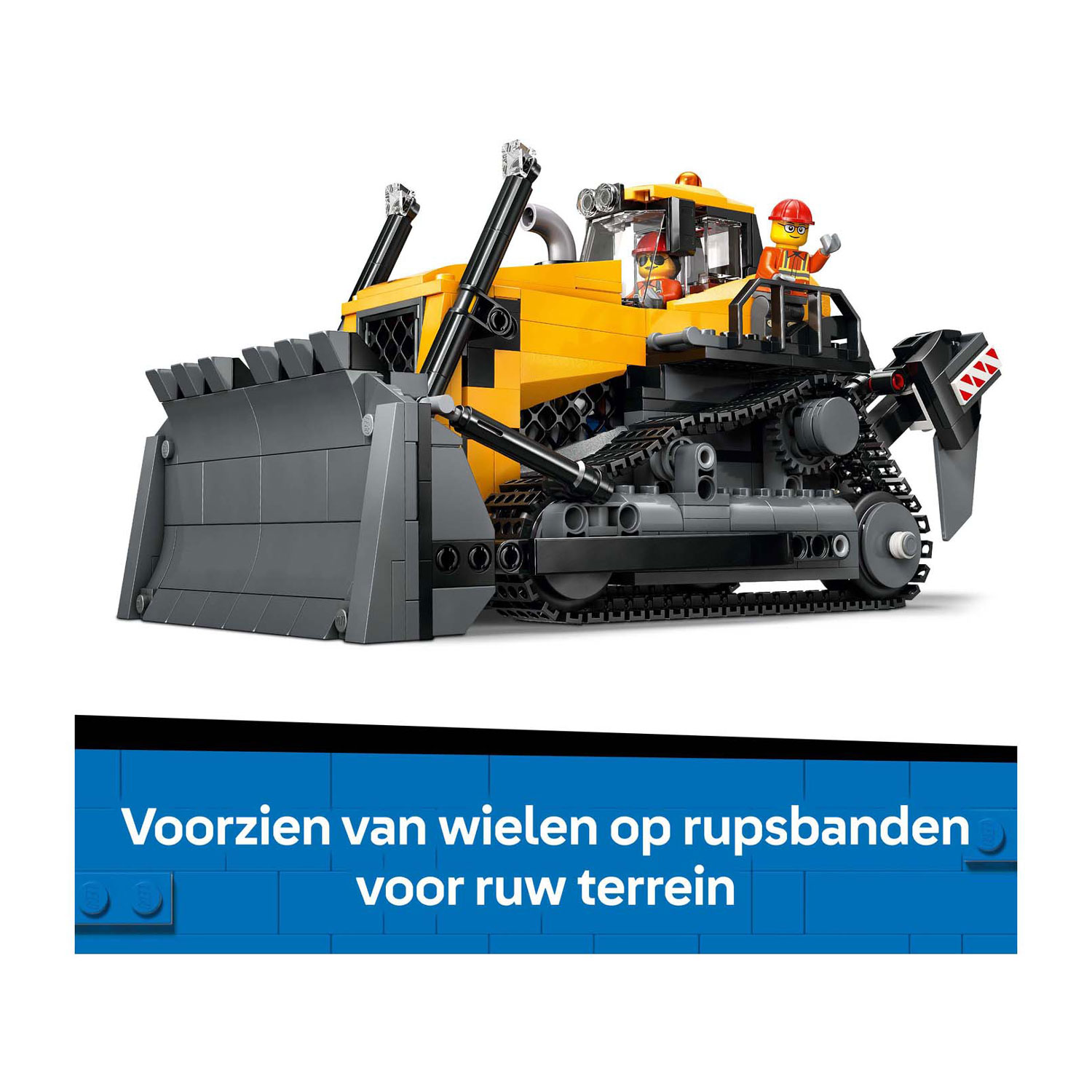 LEGO City 60466 Gele Bulldozer