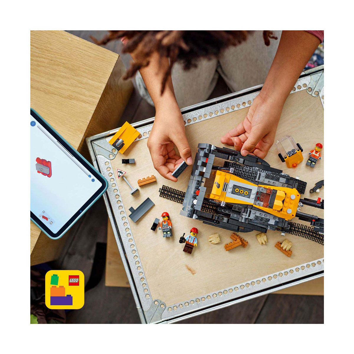 LEGO City 60466 Gele Bulldozer