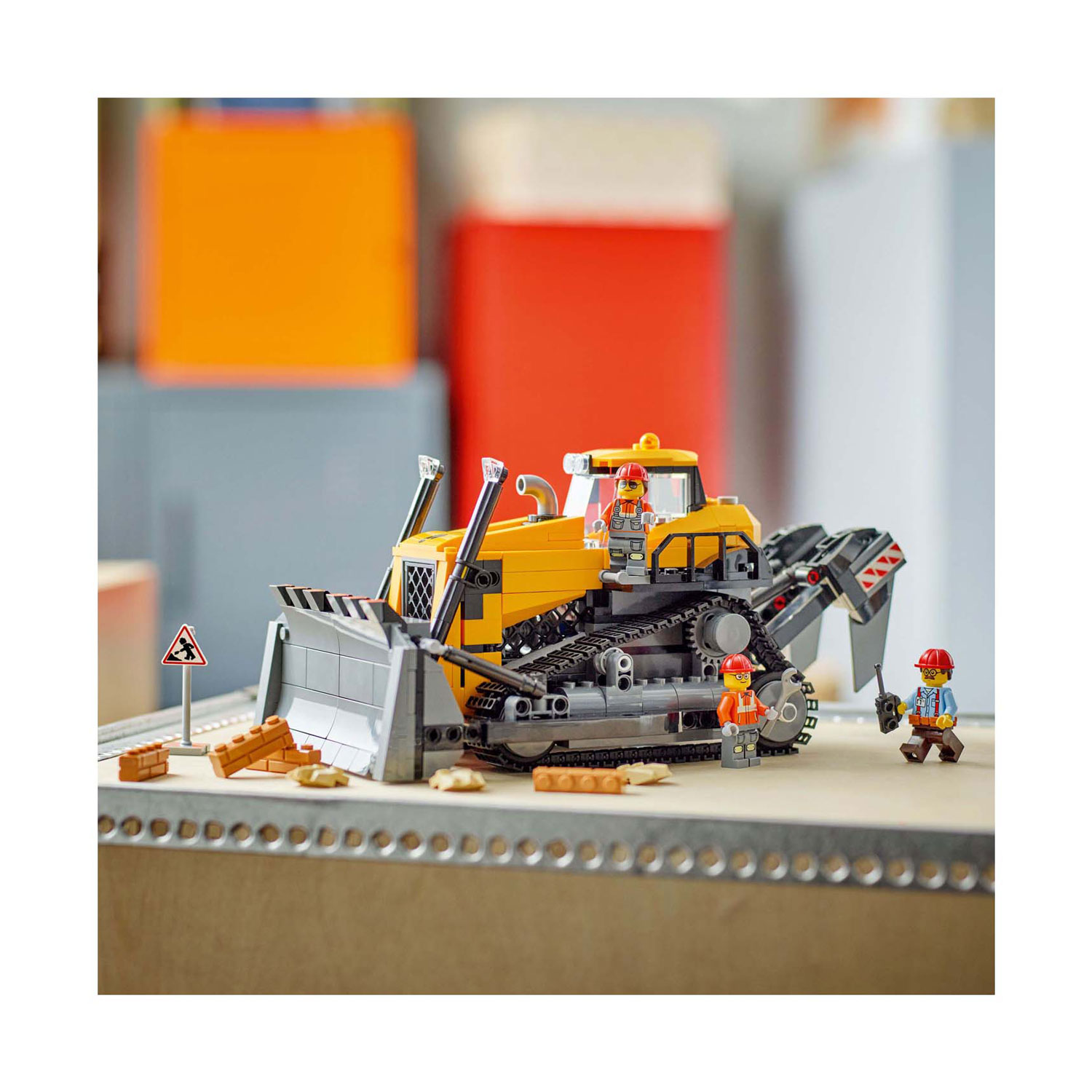 LEGO City 60466 Gele Bulldozer