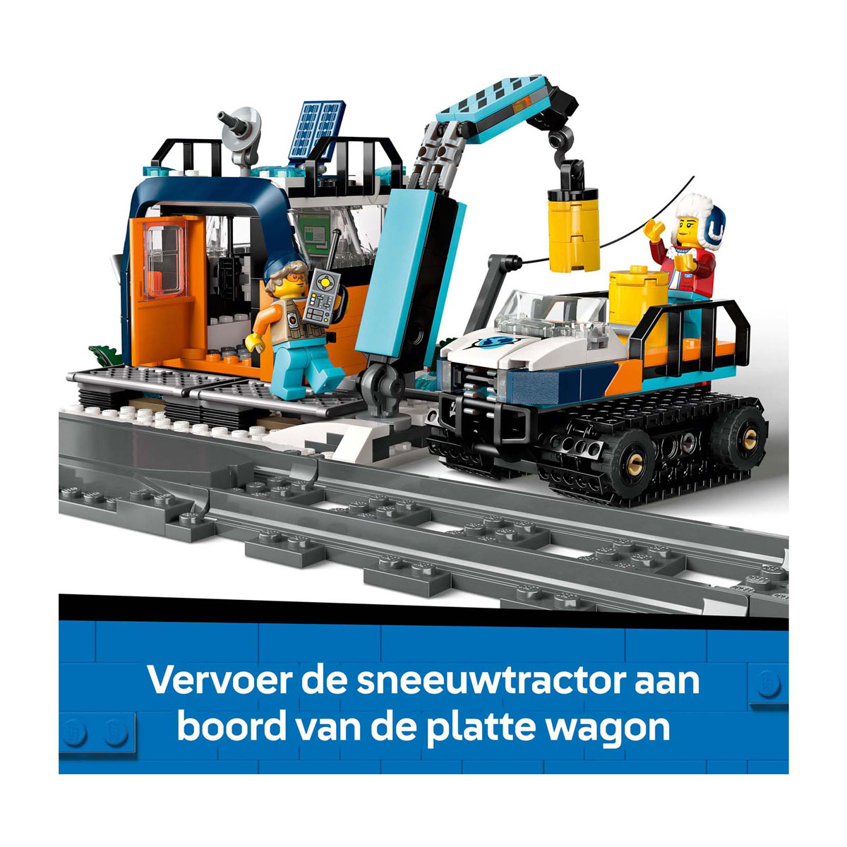 LEGO City 60470 Onderzoekstrein op de Noordpool