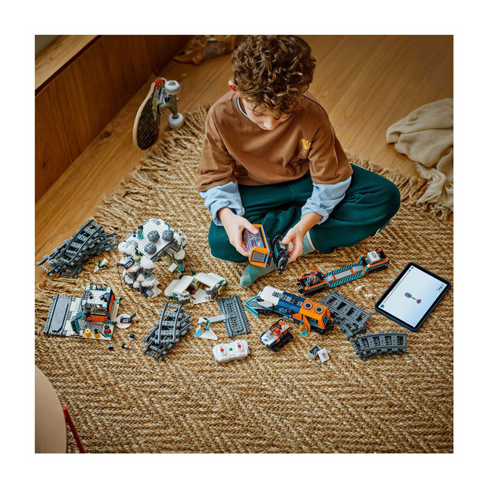 LEGO City 60470 Onderzoekstrein op de Noordpool