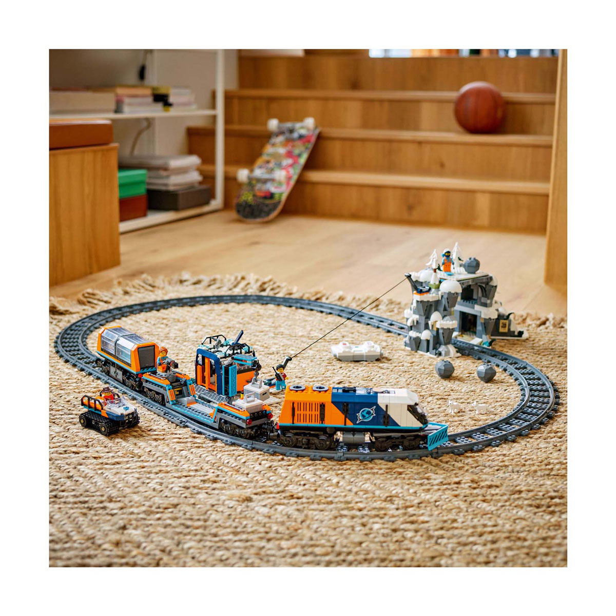 LEGO City 60470 Onderzoekstrein op de Noordpool