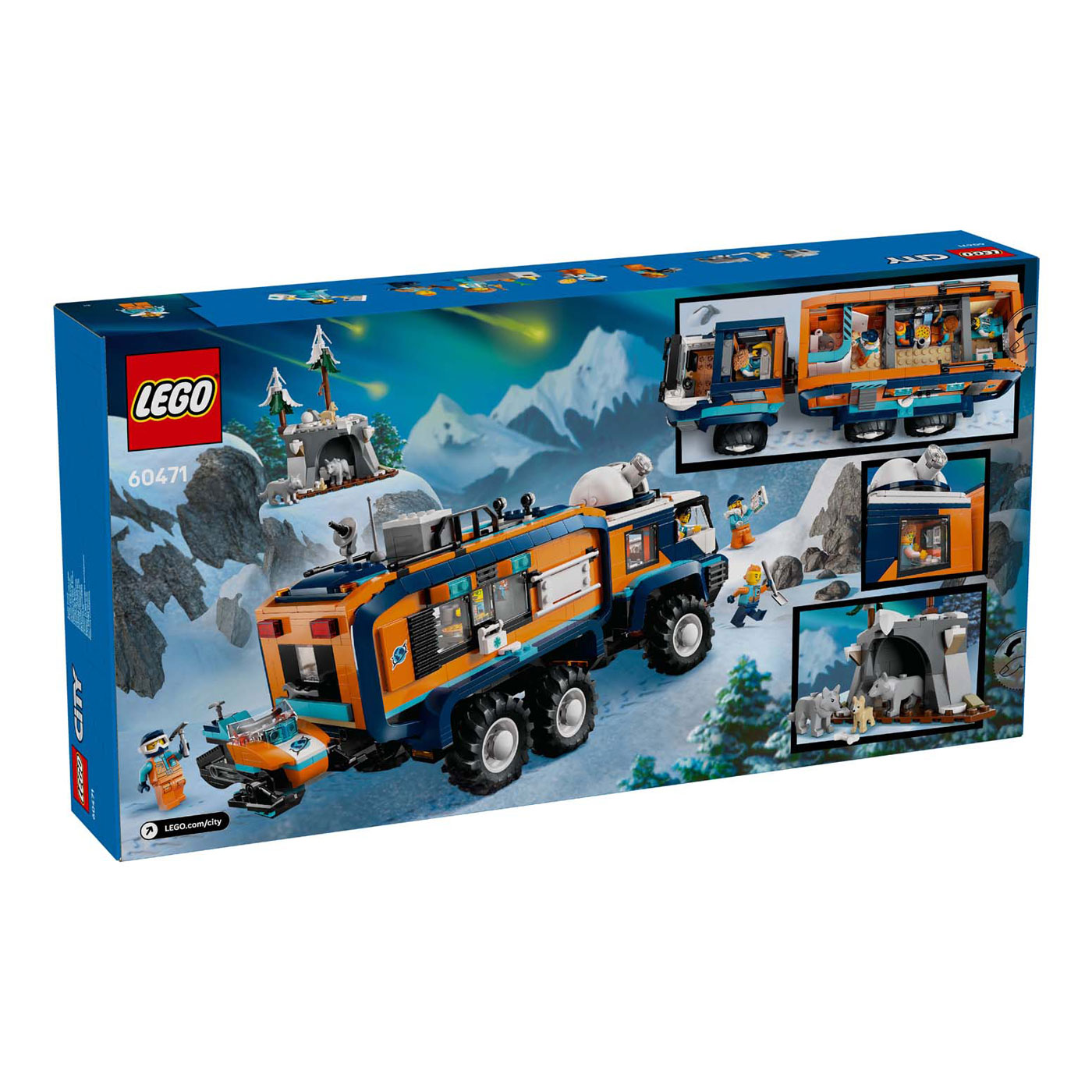 LEGO City 60471 Laboratoriumtruck op de Noordpool