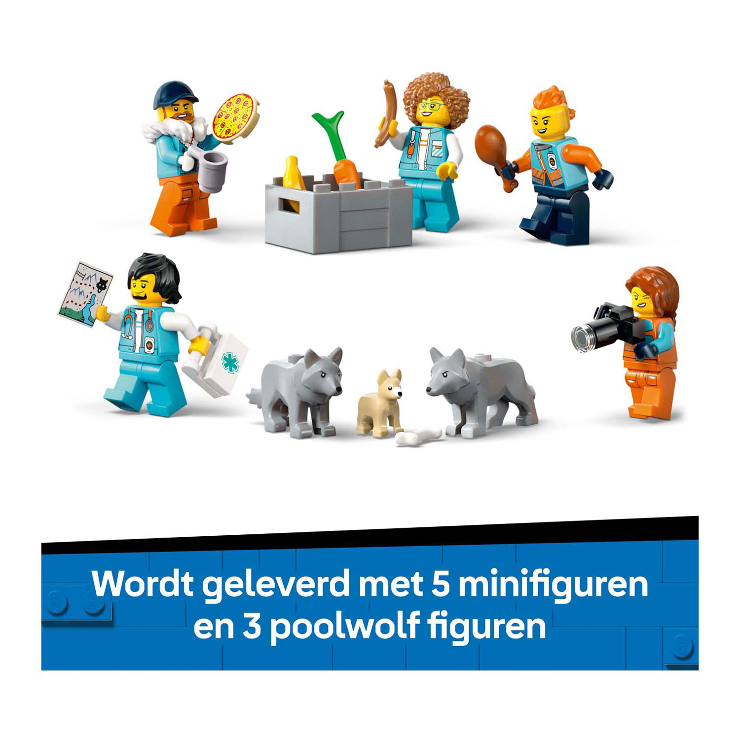 LEGO City 60471 Laboratoriumtruck op de Noordpool