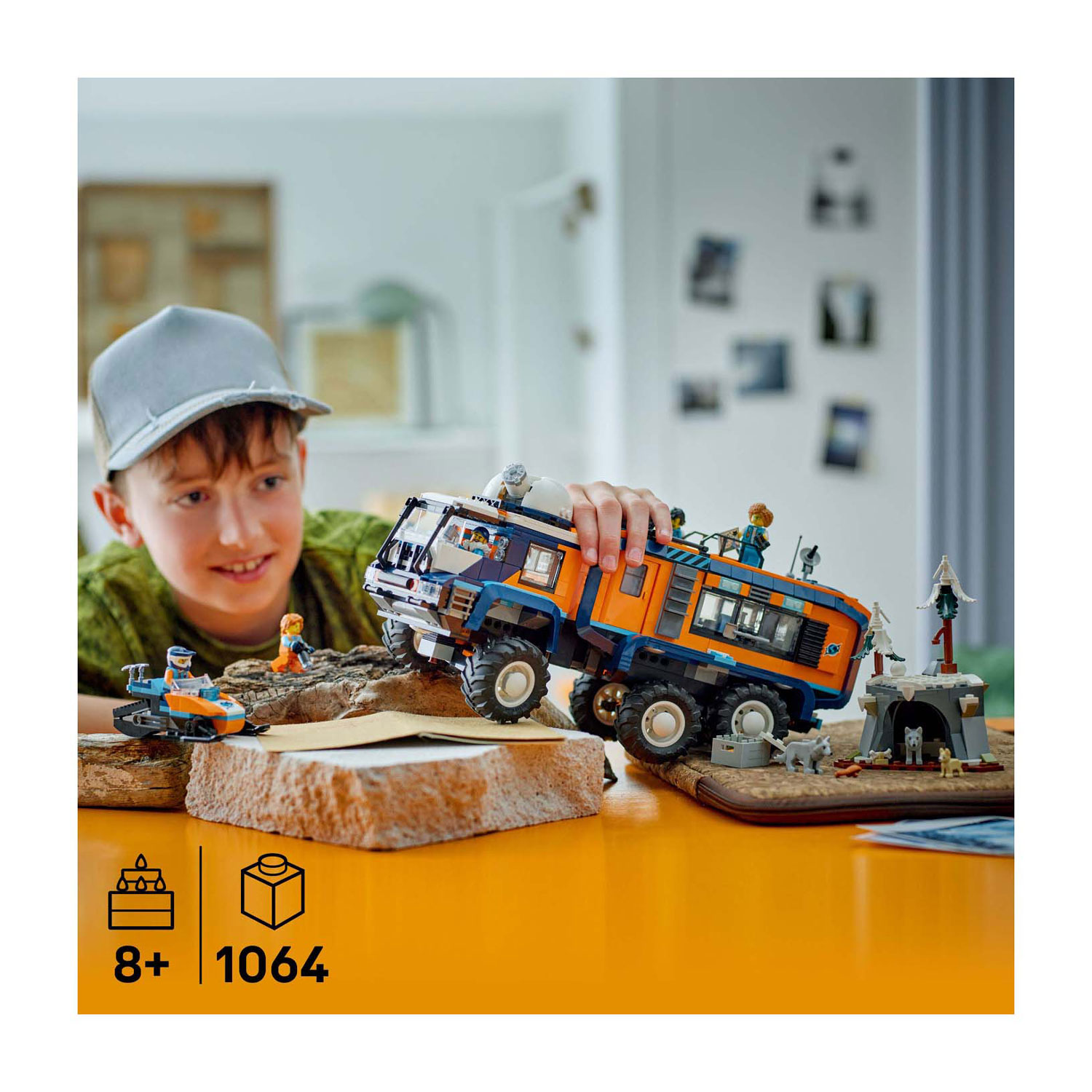 LEGO City 60471 Laboratoriumtruck op de Noordpool