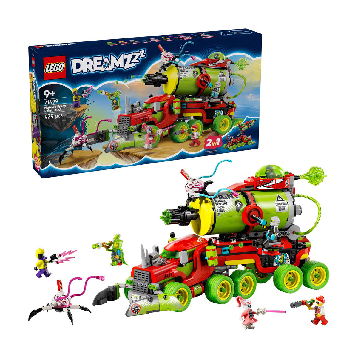 LEGO DREAMZzz 71499 Mateo's Spuitbustruck