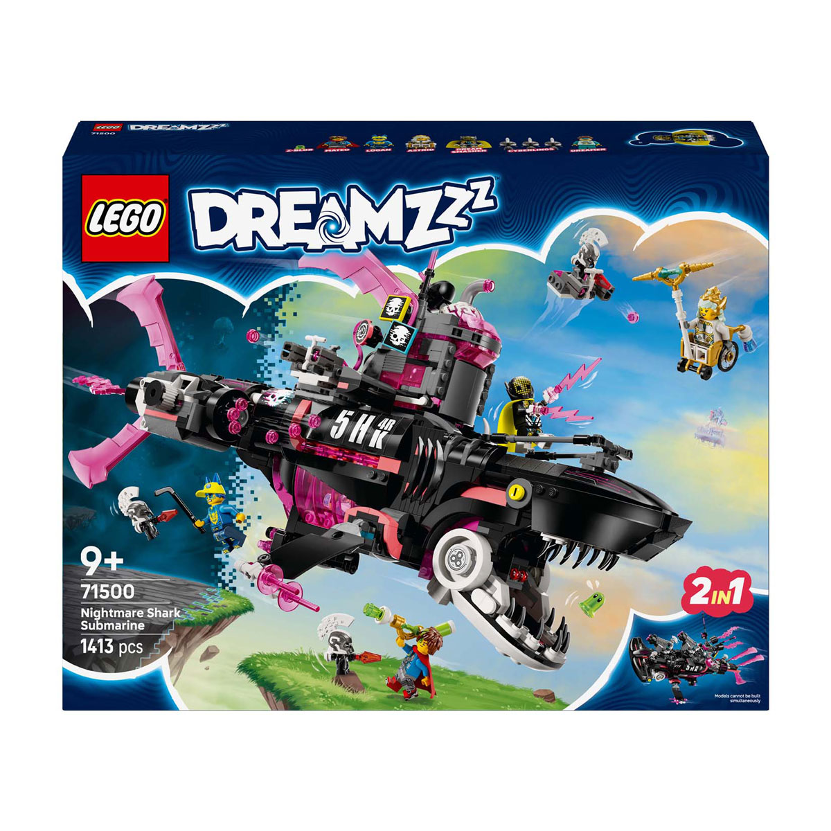 LEGO DREAMZzz 71500 Nachtmerrie Haaienonderzeeer