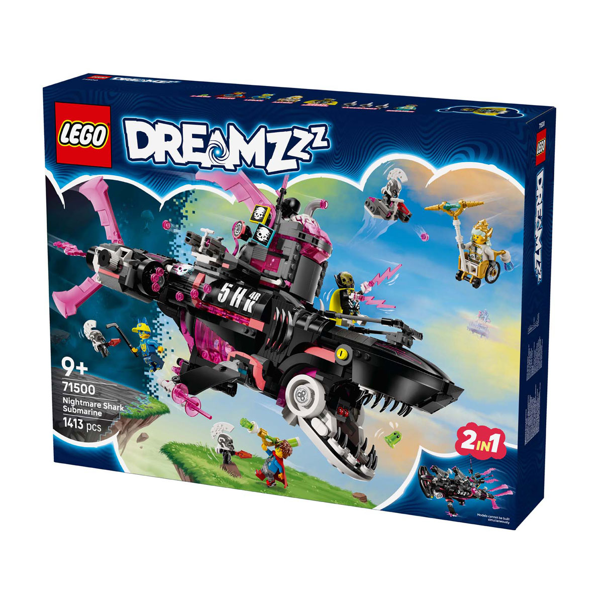 LEGO DREAMZzz 71500 Nachtmerrie Haaienonderzeeer