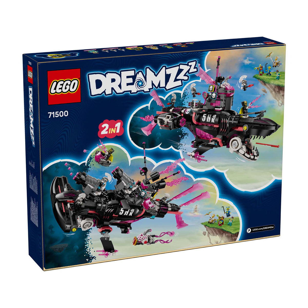 LEGO DREAMZzz 71500 Nachtmerrie Haaienonderzeeer