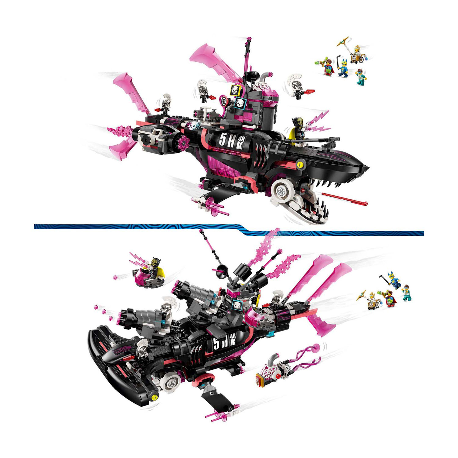 LEGO DREAMZzz 71500 Nachtmerrie Haaienonderzeeer