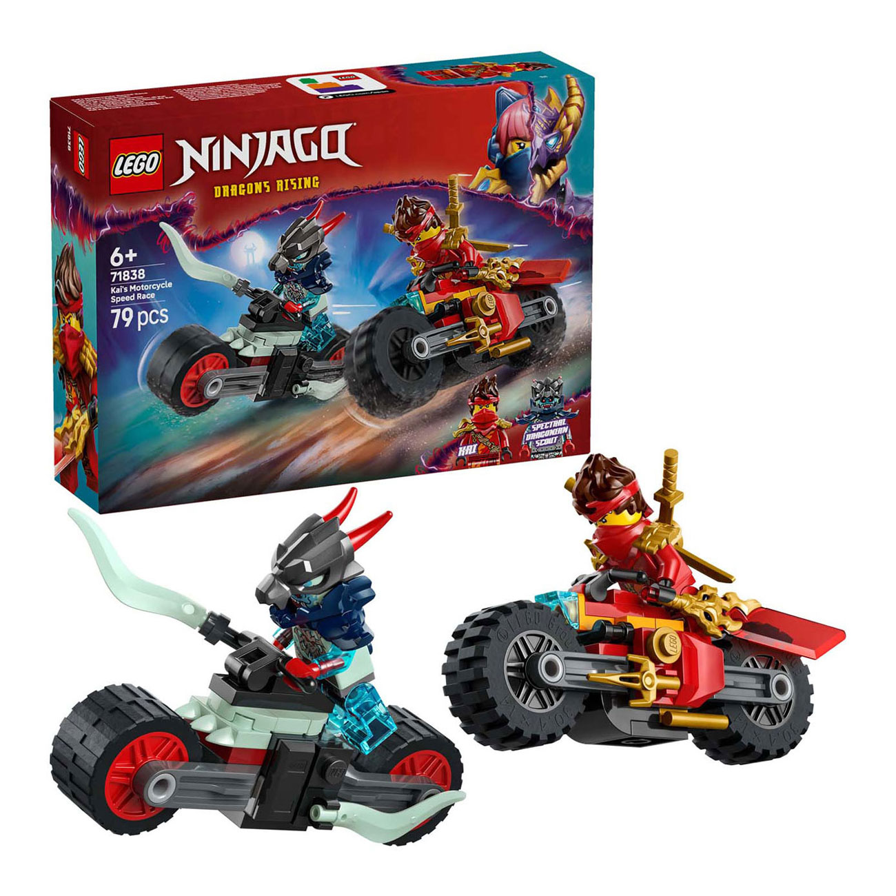 LEGO Ninjago 71838 La course de moto de Kai